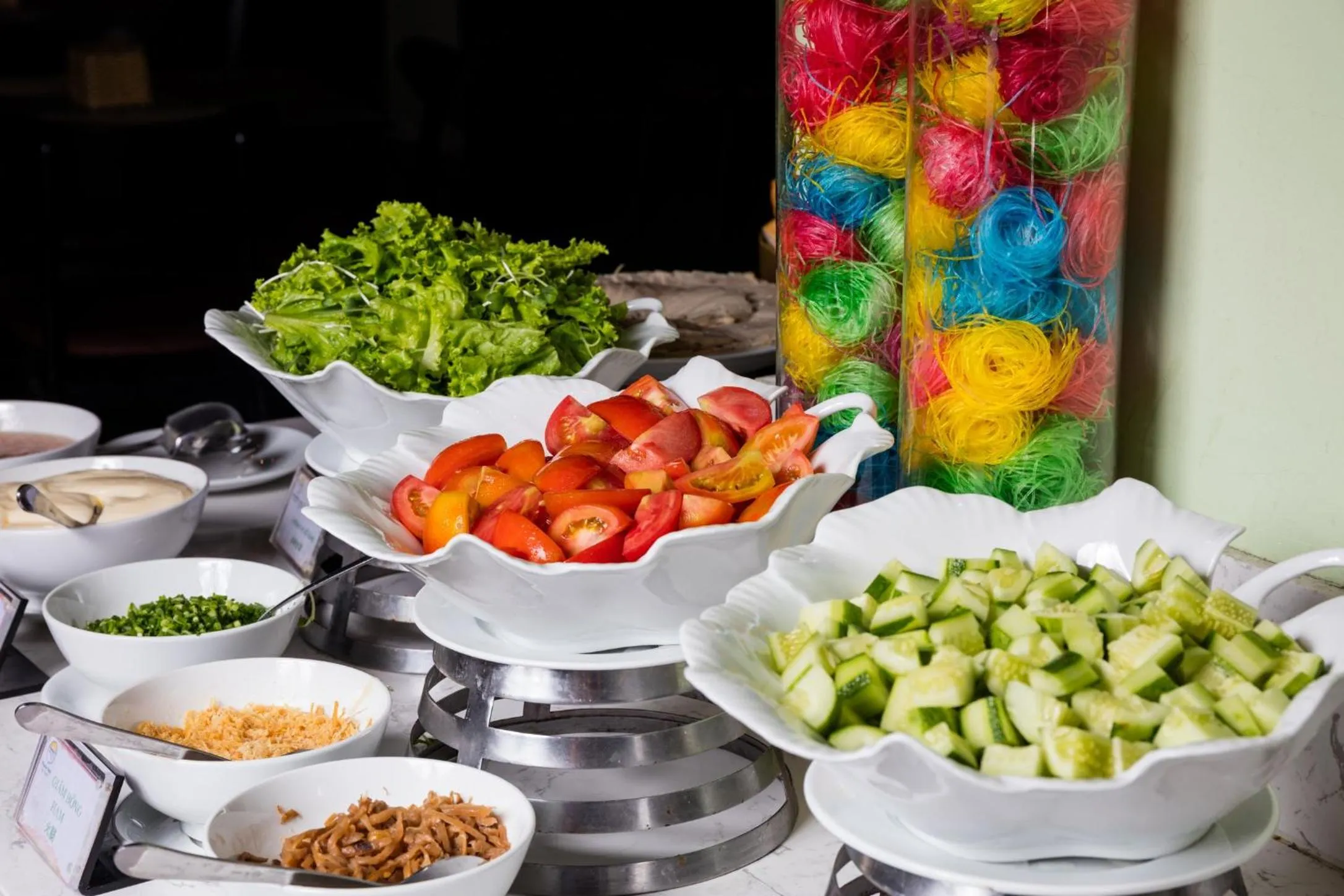 Buffet breakfast in Nha Trang Moony Hotel