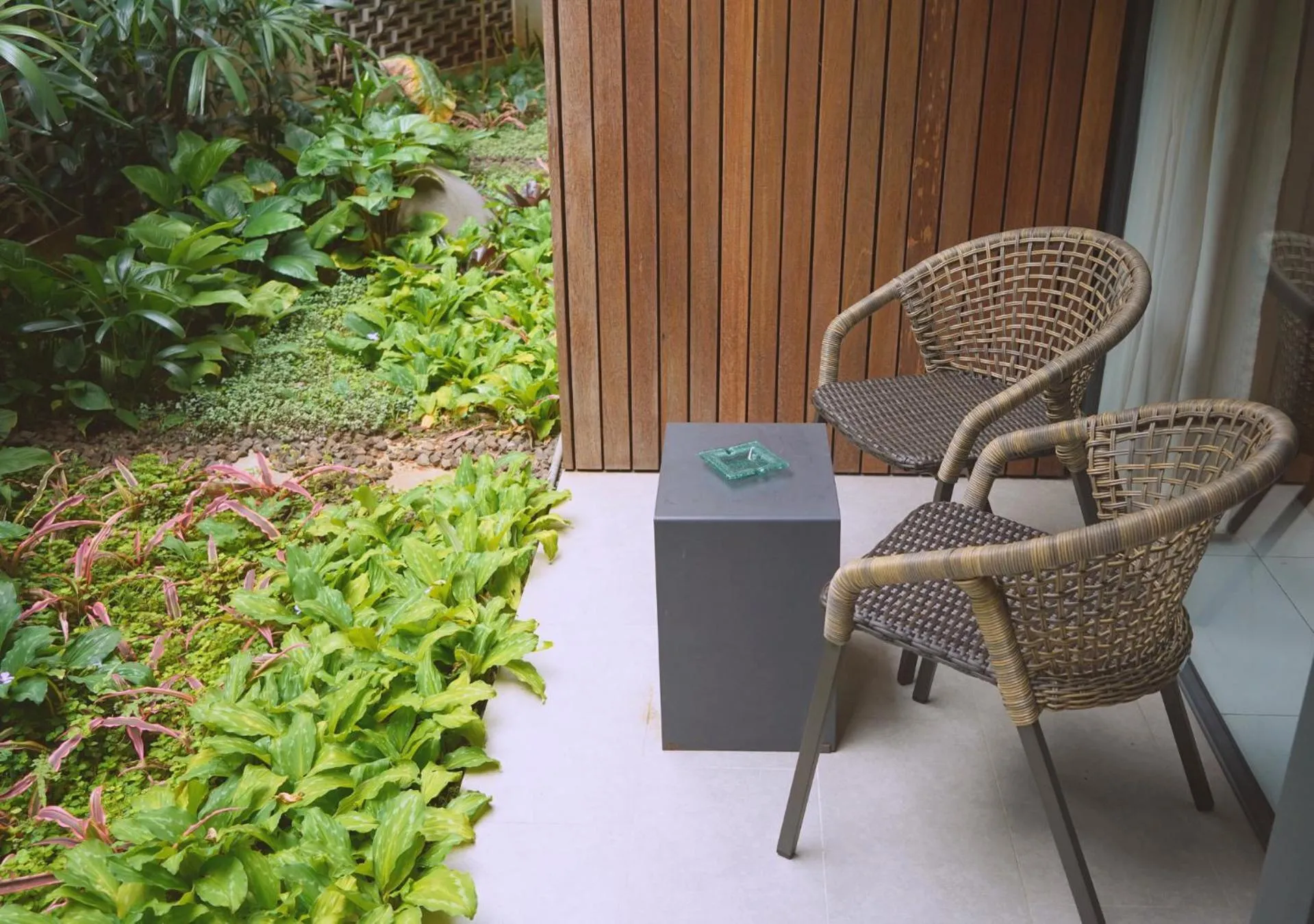 Garden view in Nagomi Suites & Hotel