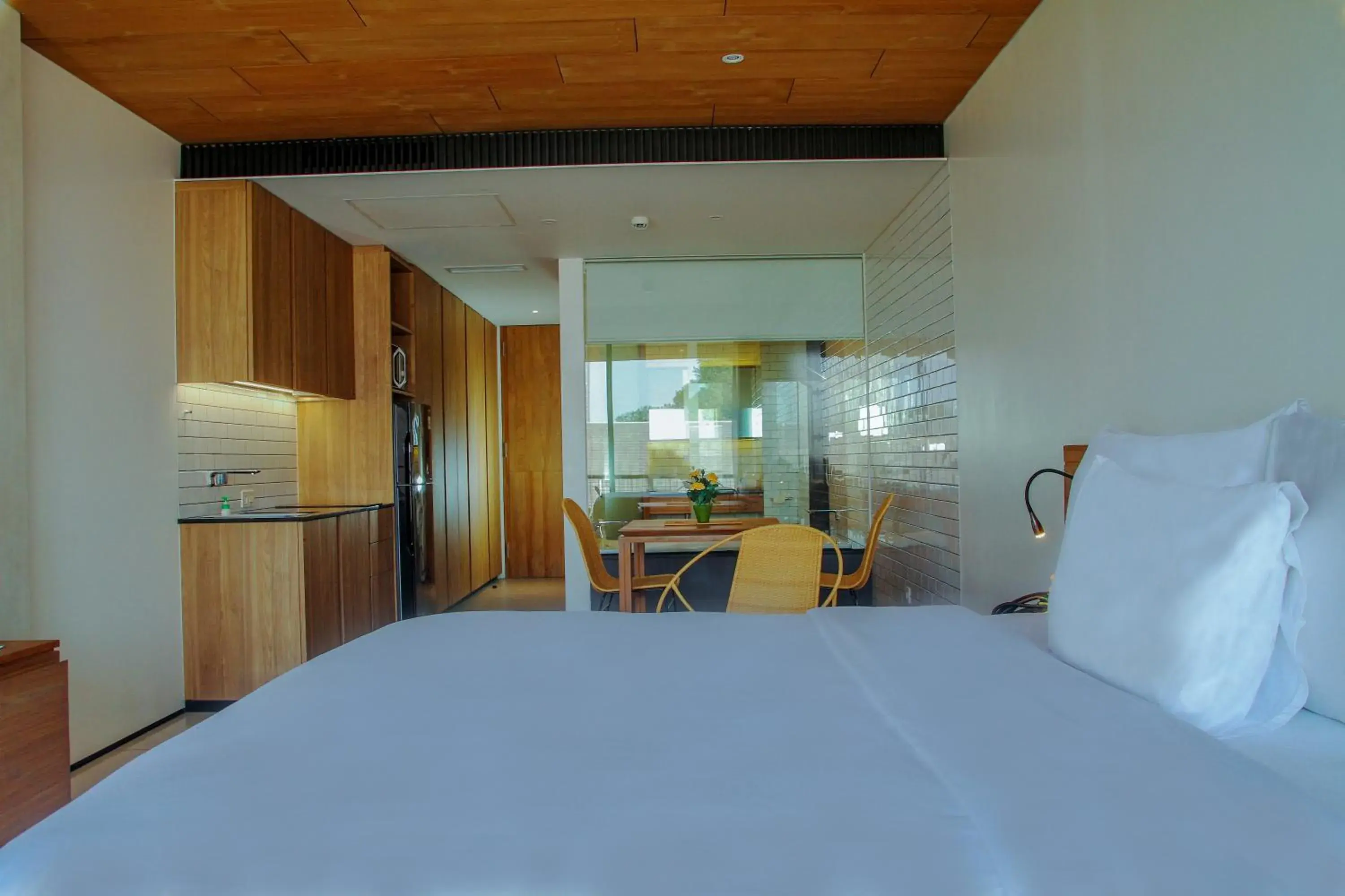 Bed in Nagomi Suites