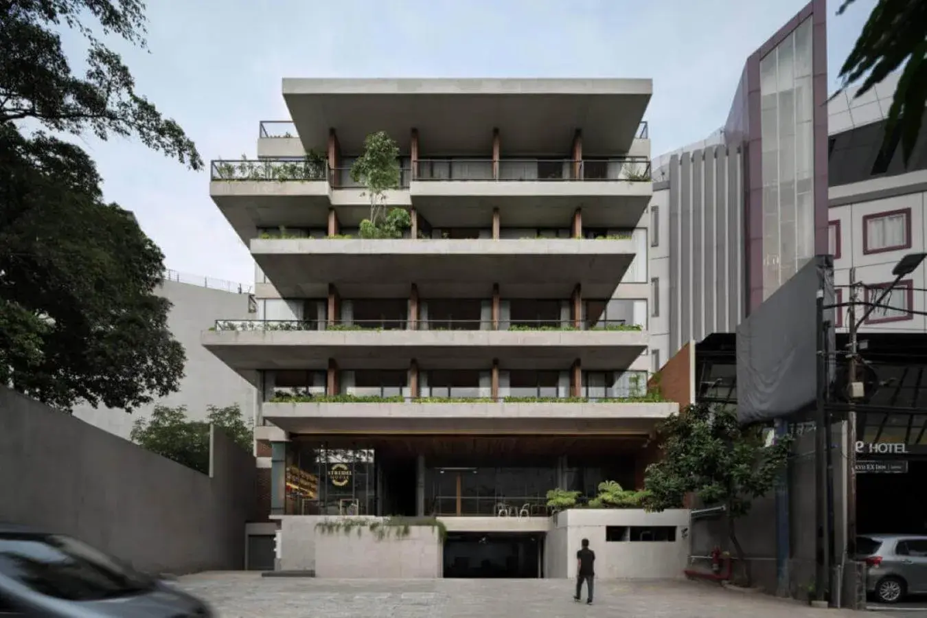 Property building in Nagomi Suites & Hotel Property building in Nagomi Suites & Hotel