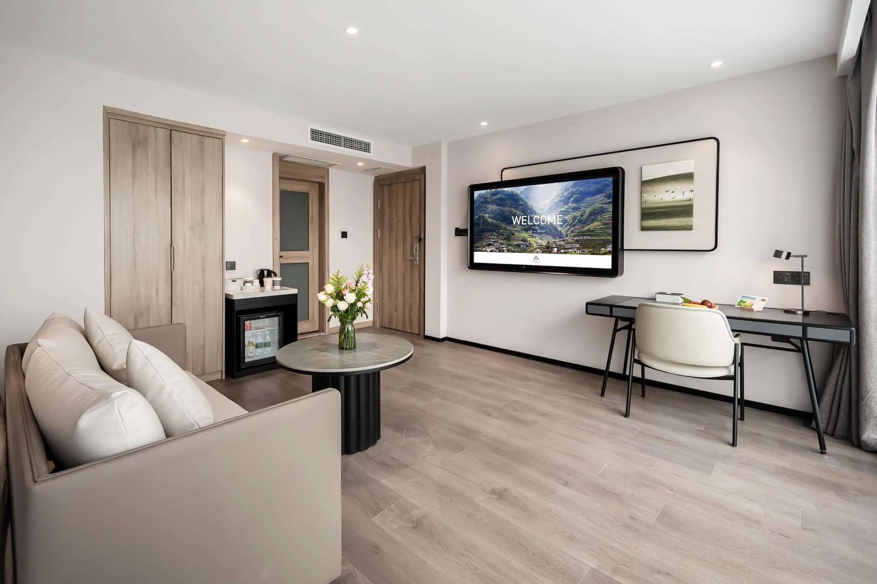 Seating area in Atour Hotel Chengdu New Convention and Exhibition Center Branch