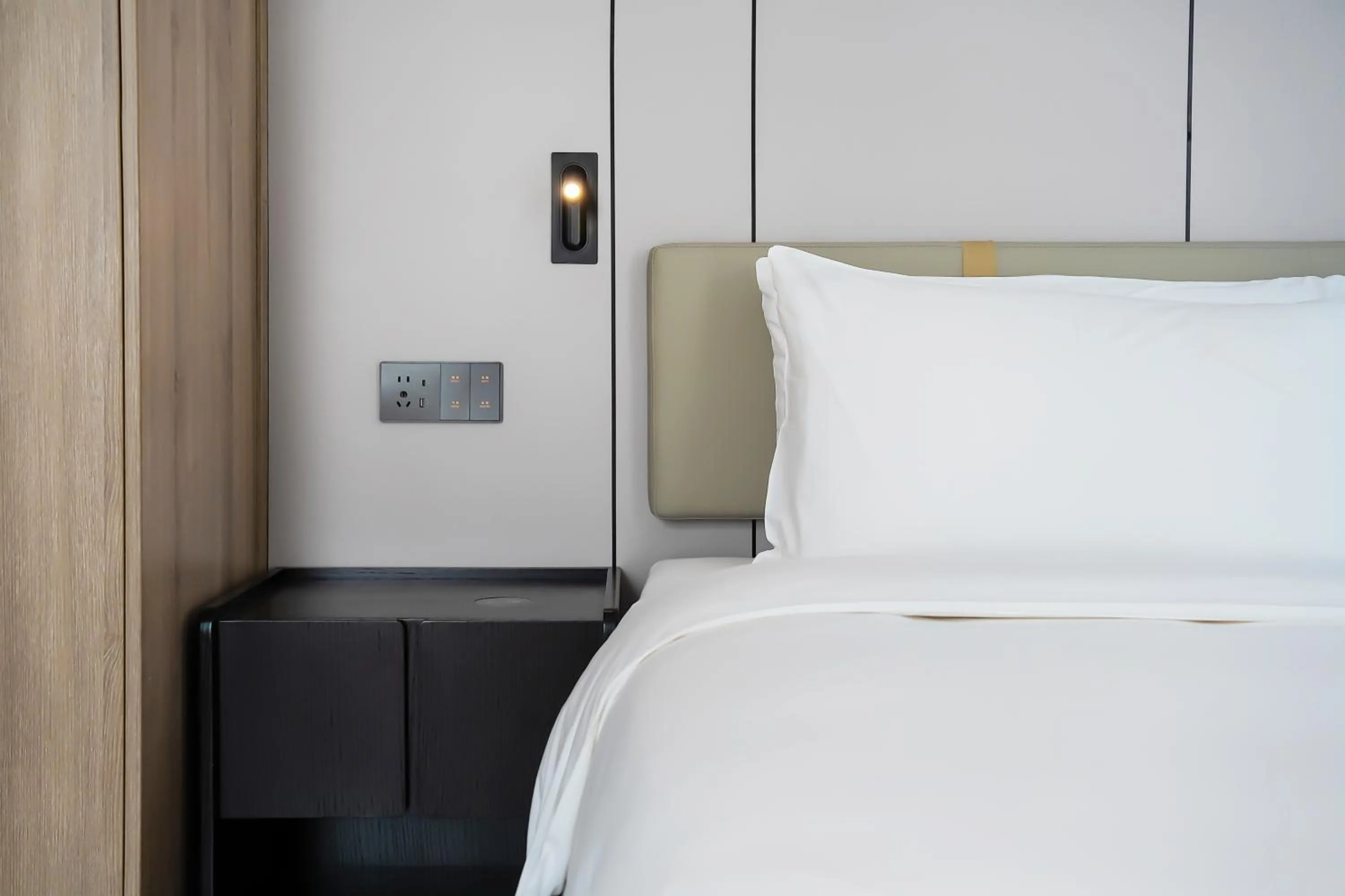 Bed in Atour Hotel Chengdu New Convention and Exhibition Center Branch