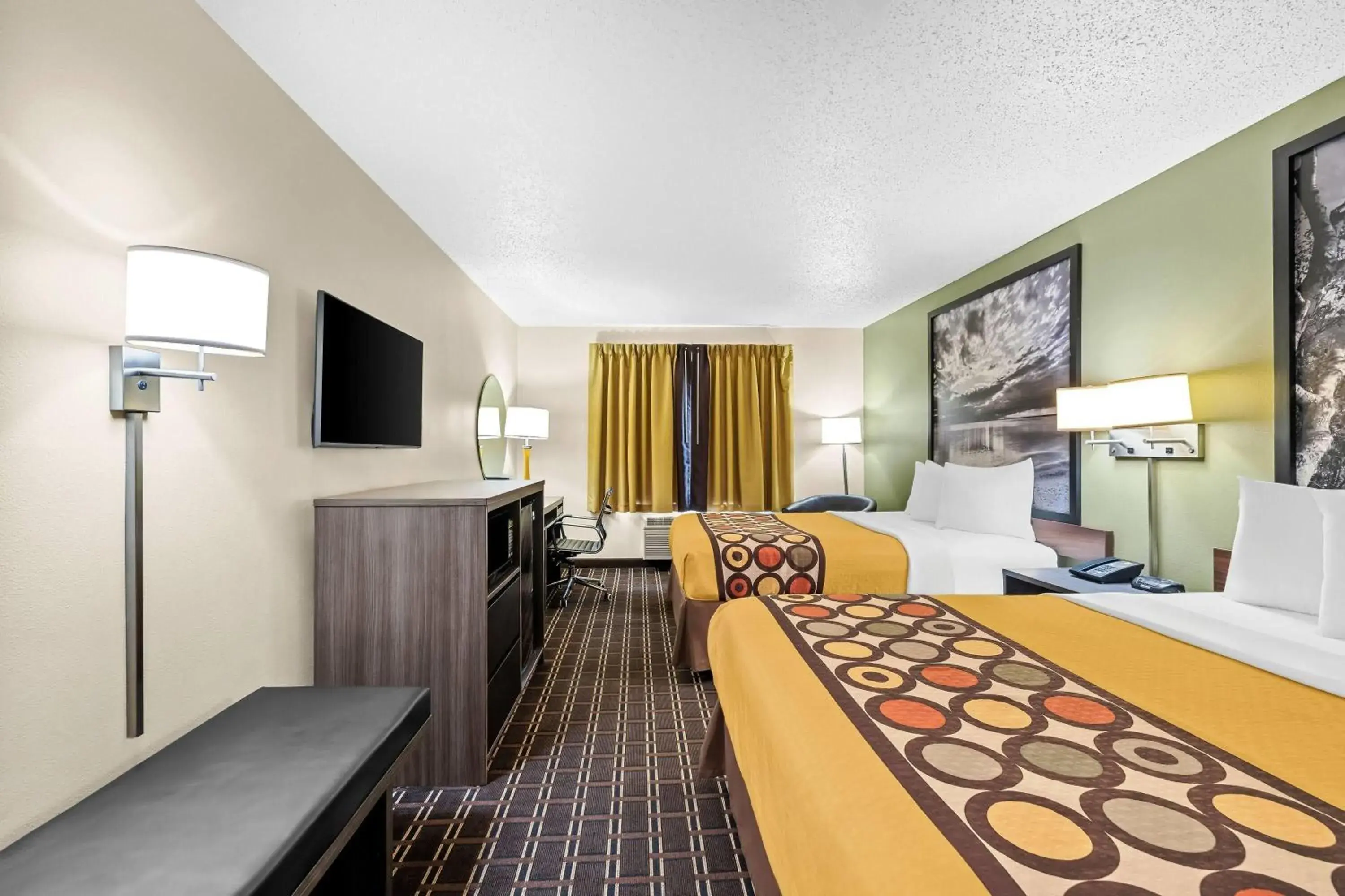 Bed in Super 8 by Wyndham Watertown WI Bed in Super 8 by Wyndham Watertown WI