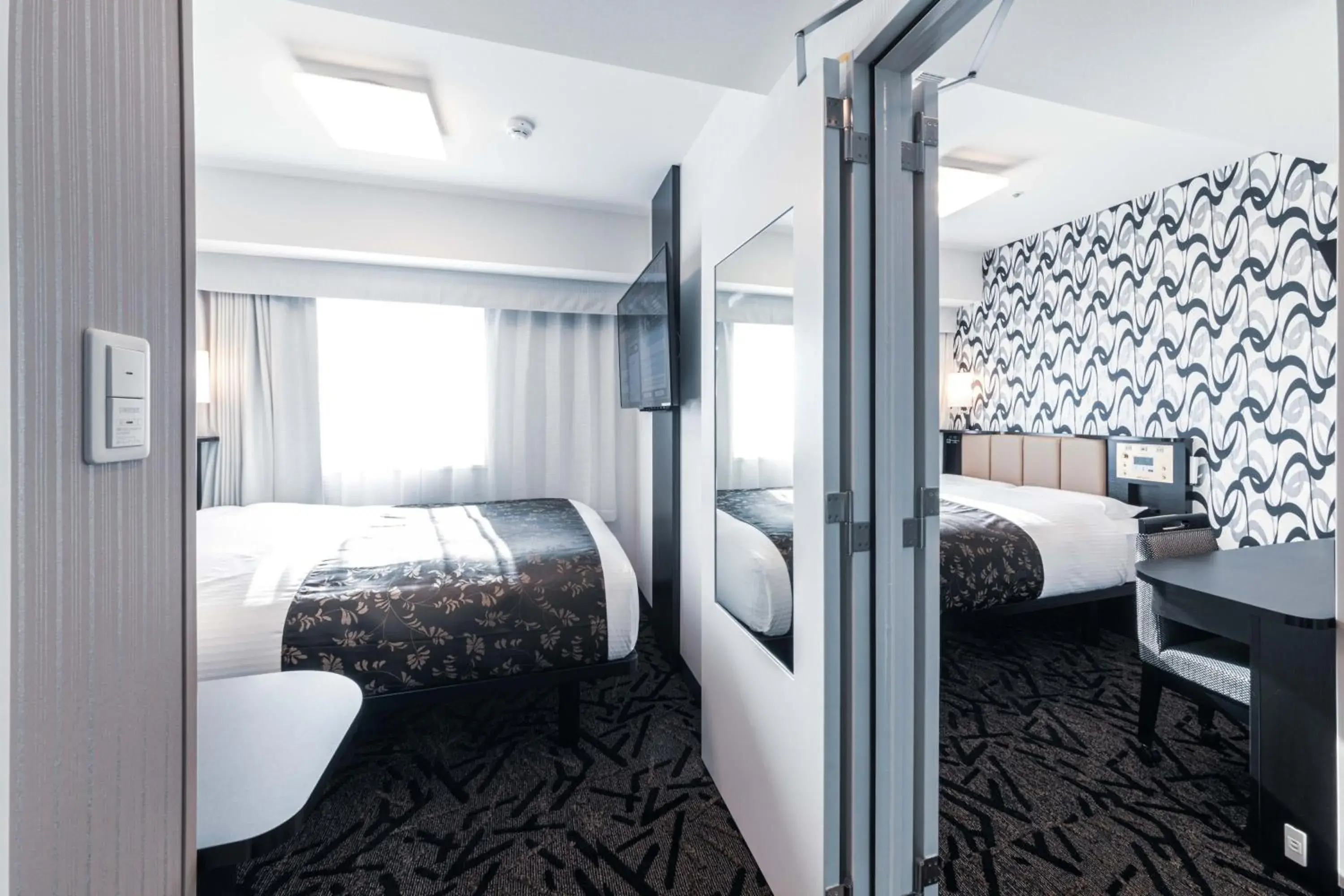 Bed in APA Hotel & Resort Midosuji Hommachi Eki Tower Bed in APA Hotel & Resort Midosuji Hommachi Eki Tower