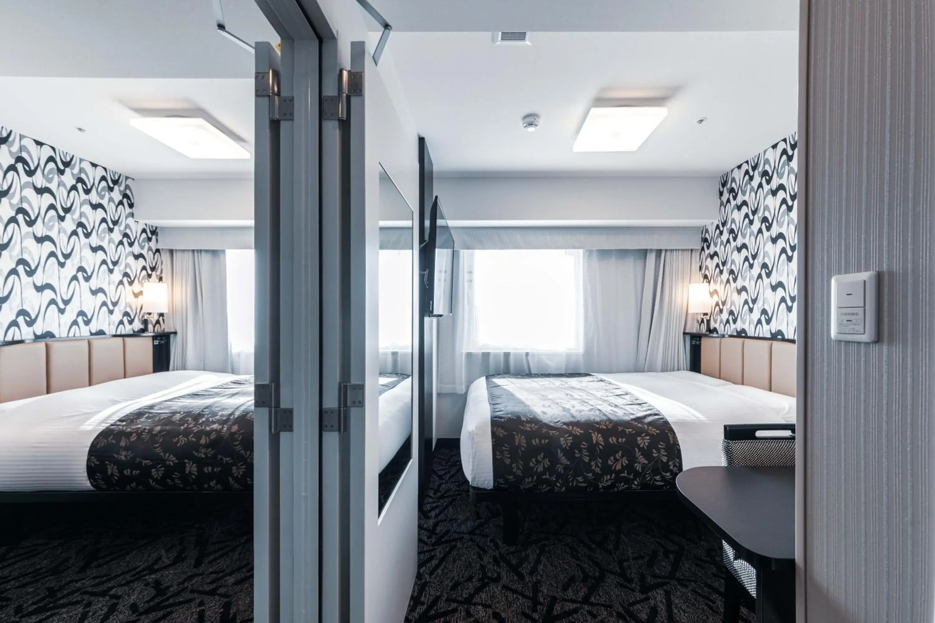 Bed in APA Hotel & Resort Midosuji Hommachi Eki Tower Bed in APA Hotel & Resort Midosuji Hommachi Eki Tower