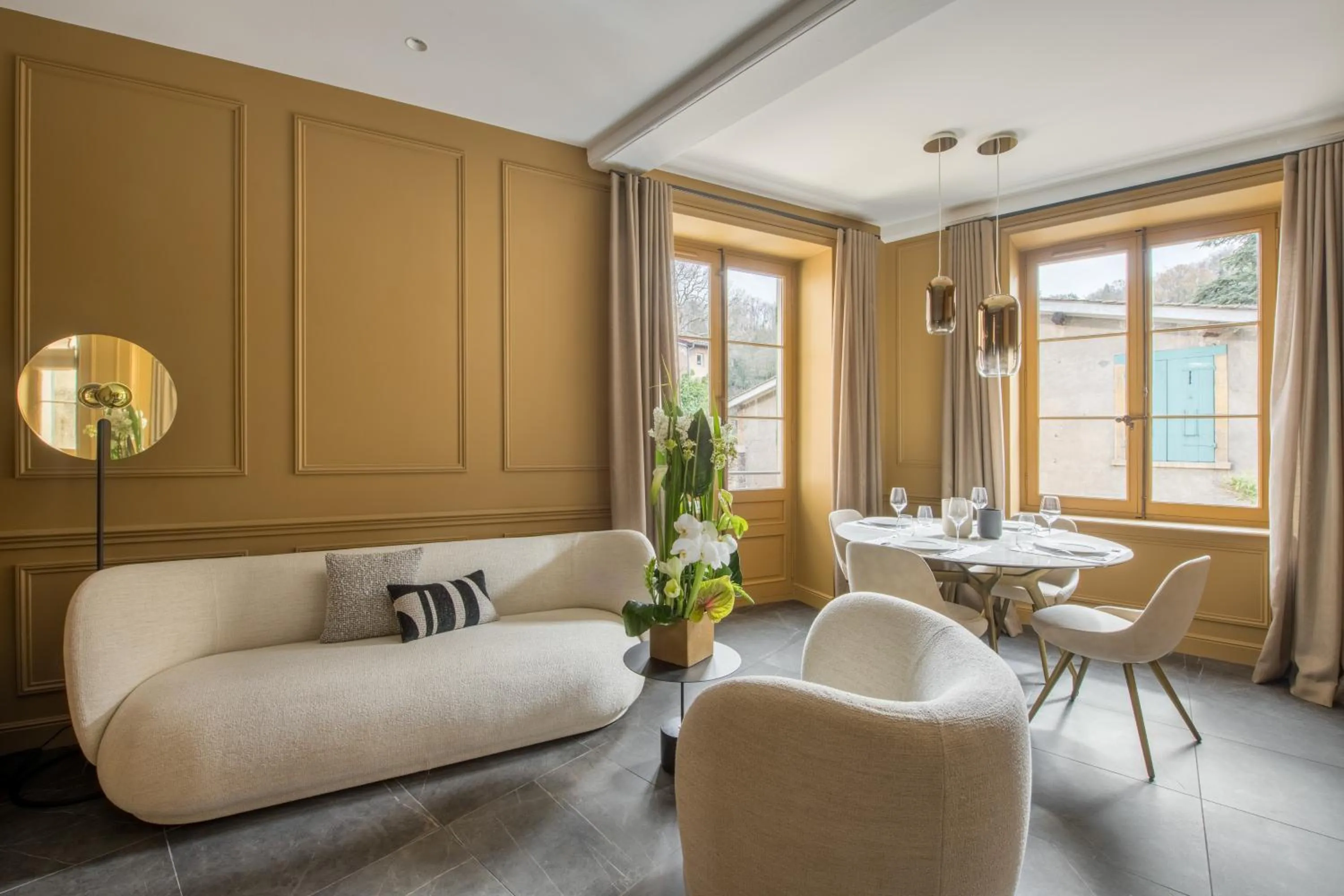 Living room in Les Suites de l'Ile Barbe