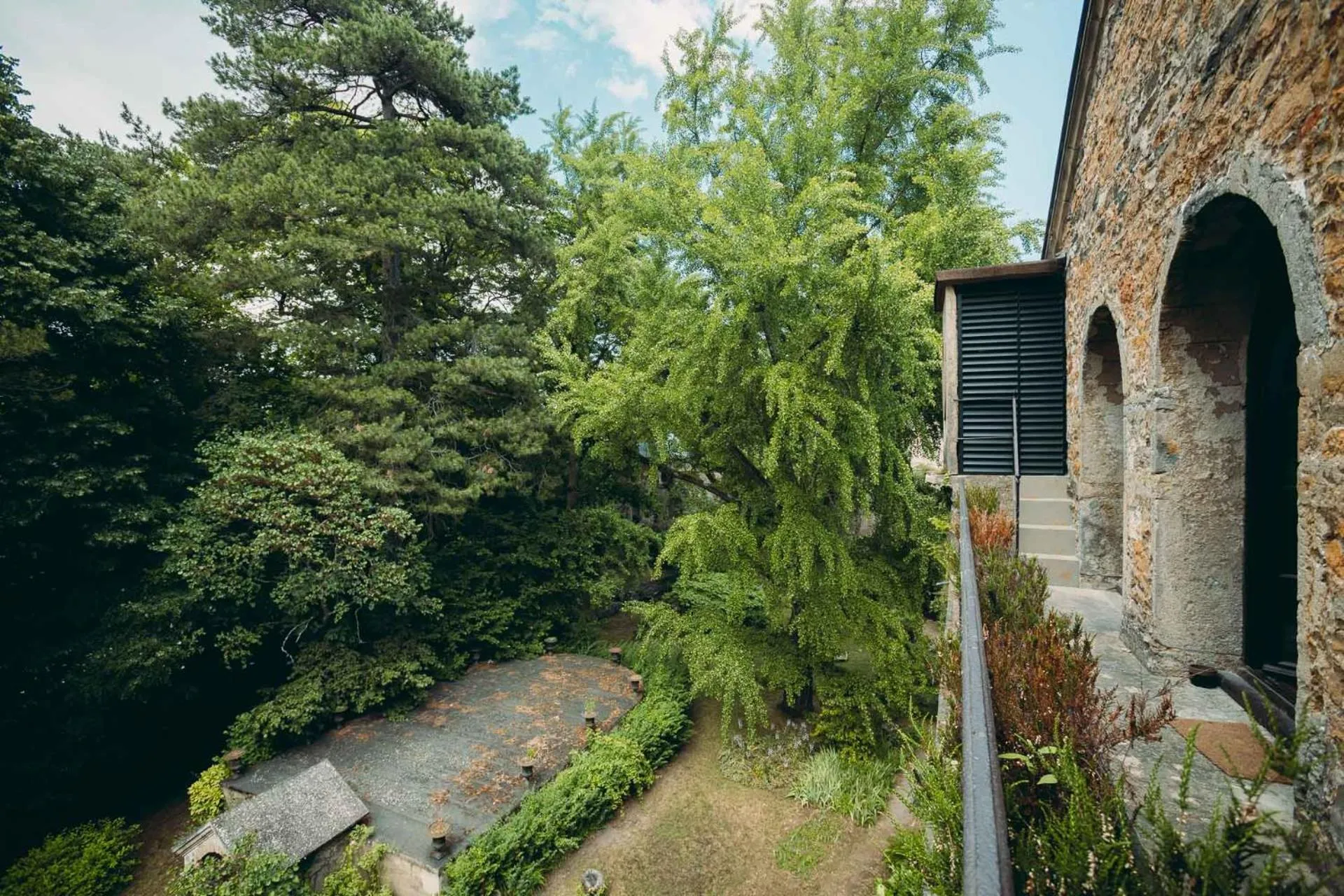 Garden in Les Suites de l'Ile Barbe