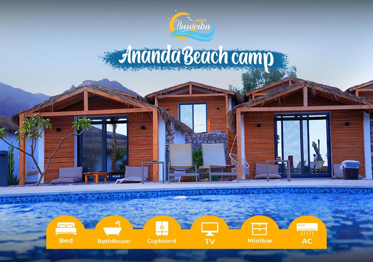 Double Room with Pool View in Ananda Beach Camp
