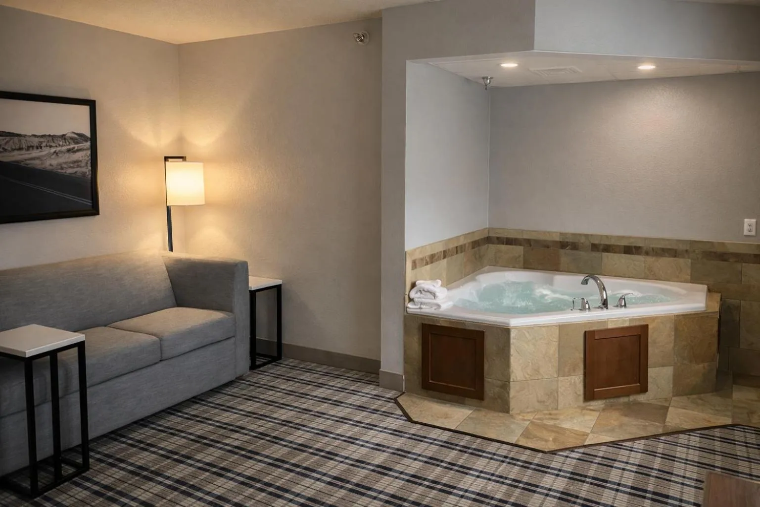 Hot Tub in AmericInn by Wyndham Dickinson