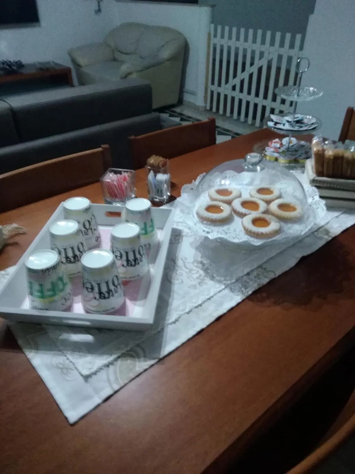 Buffet breakfast in B&B Le Rocce