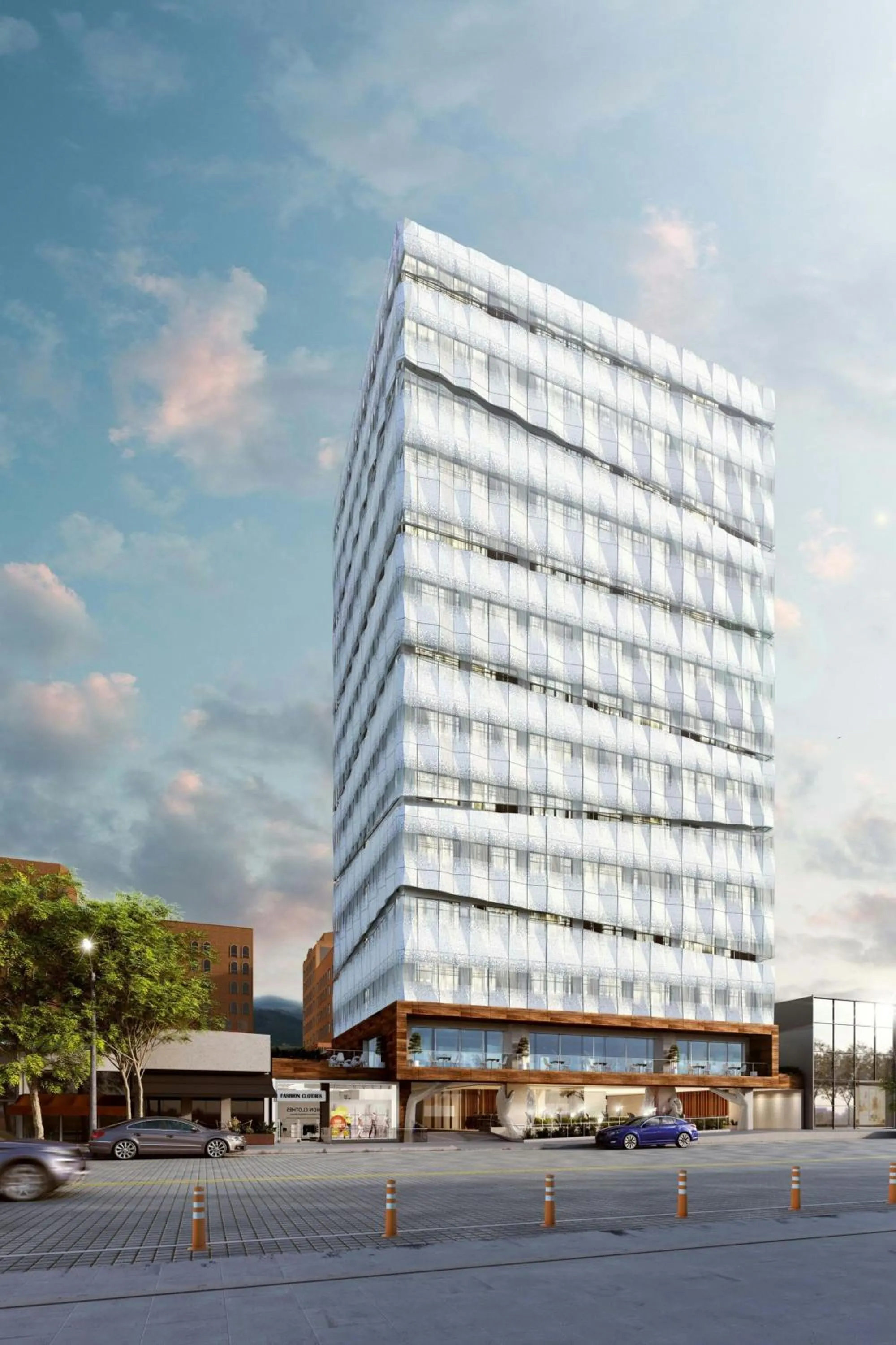 Property building in AC Hotel by Marriott Bogota Zona T