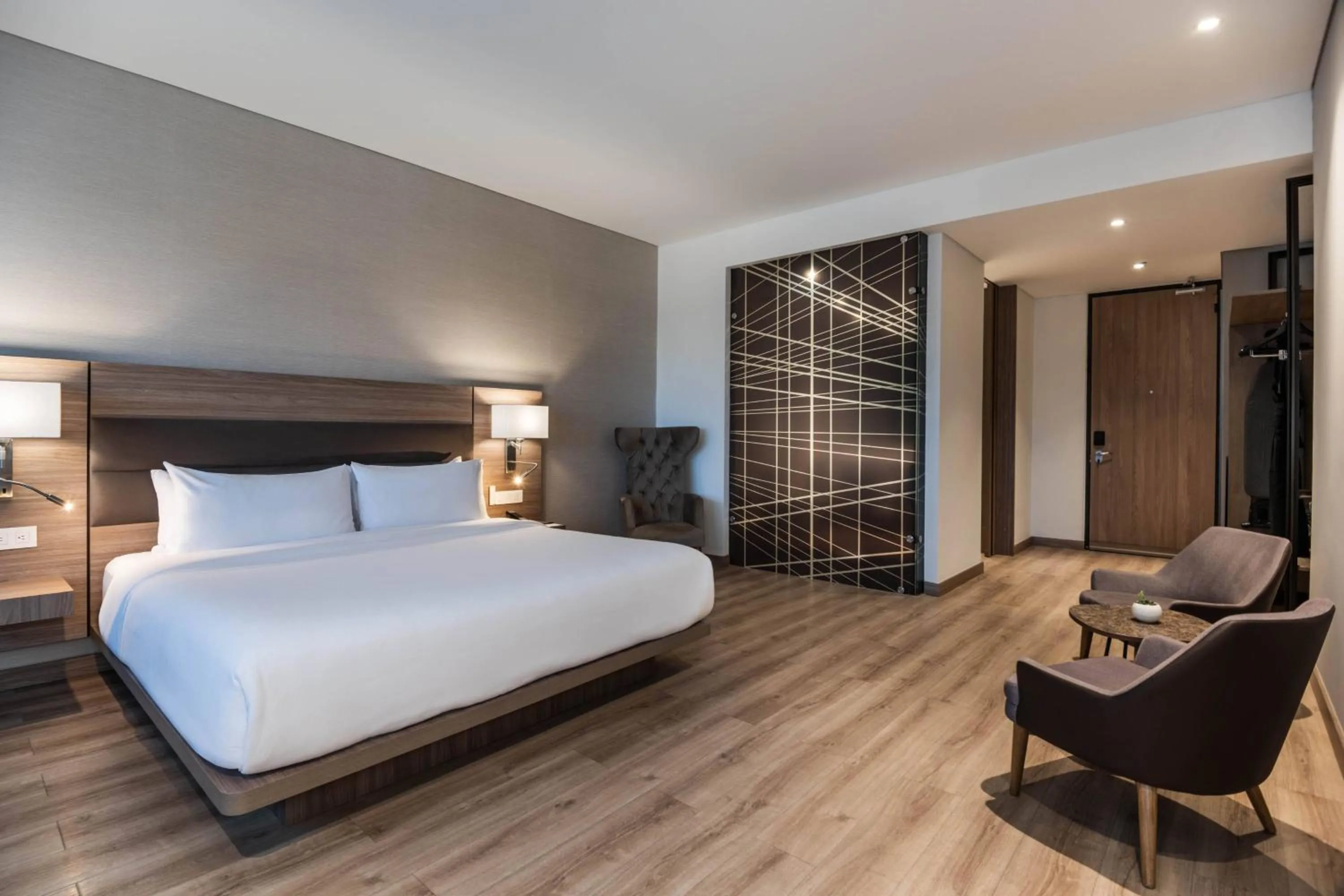 Bedroom, Bed in AC Hotel by Marriott Bogota Zona T