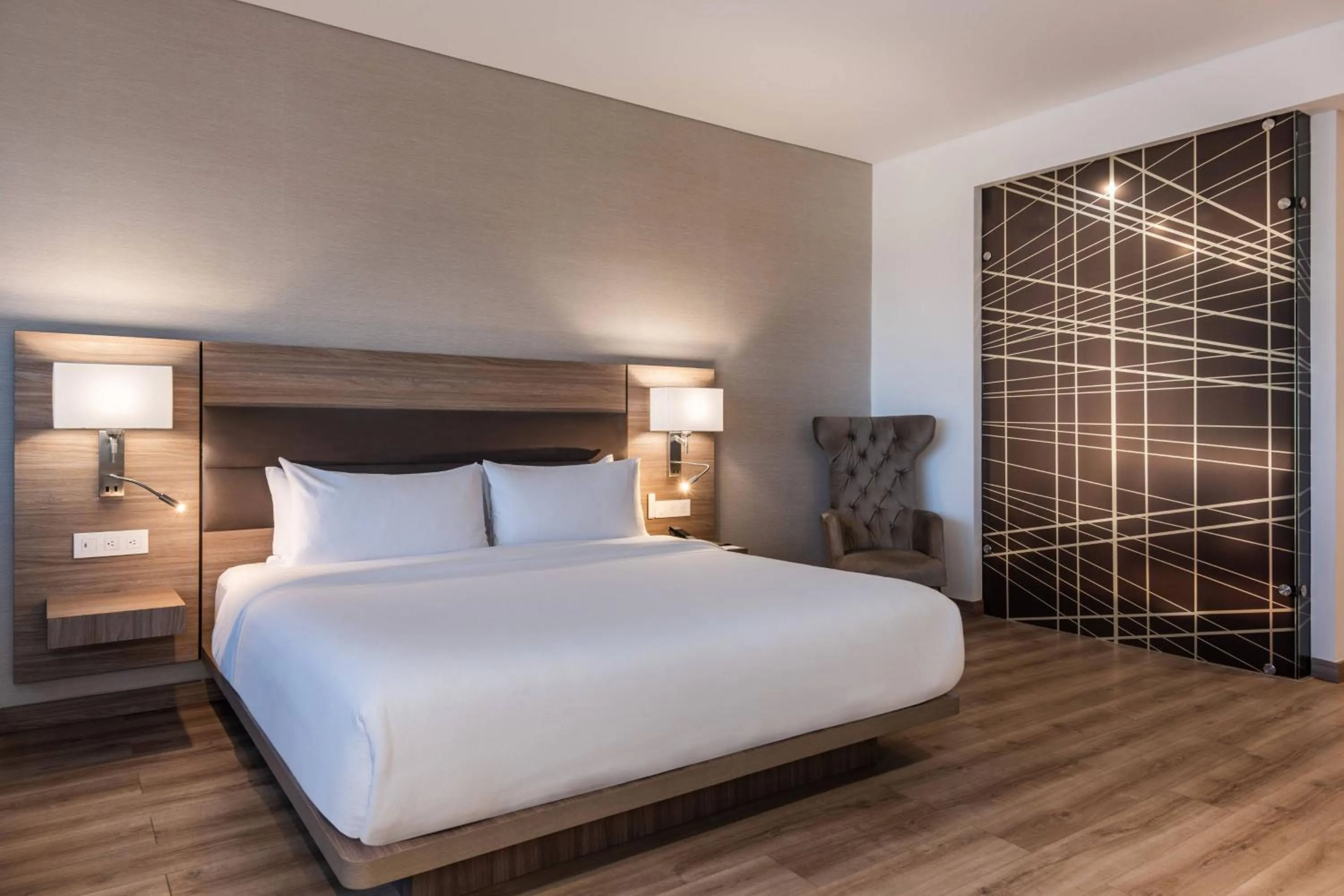 Bedroom, Bed in AC Hotel by Marriott Bogota Zona T