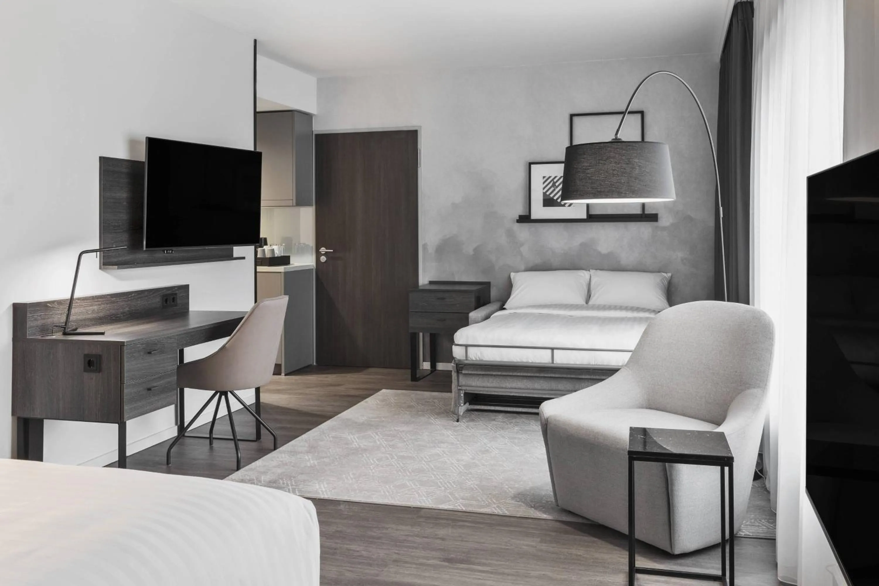 Bedroom in Residence Inn by Marriott Munich Ostbahnhof