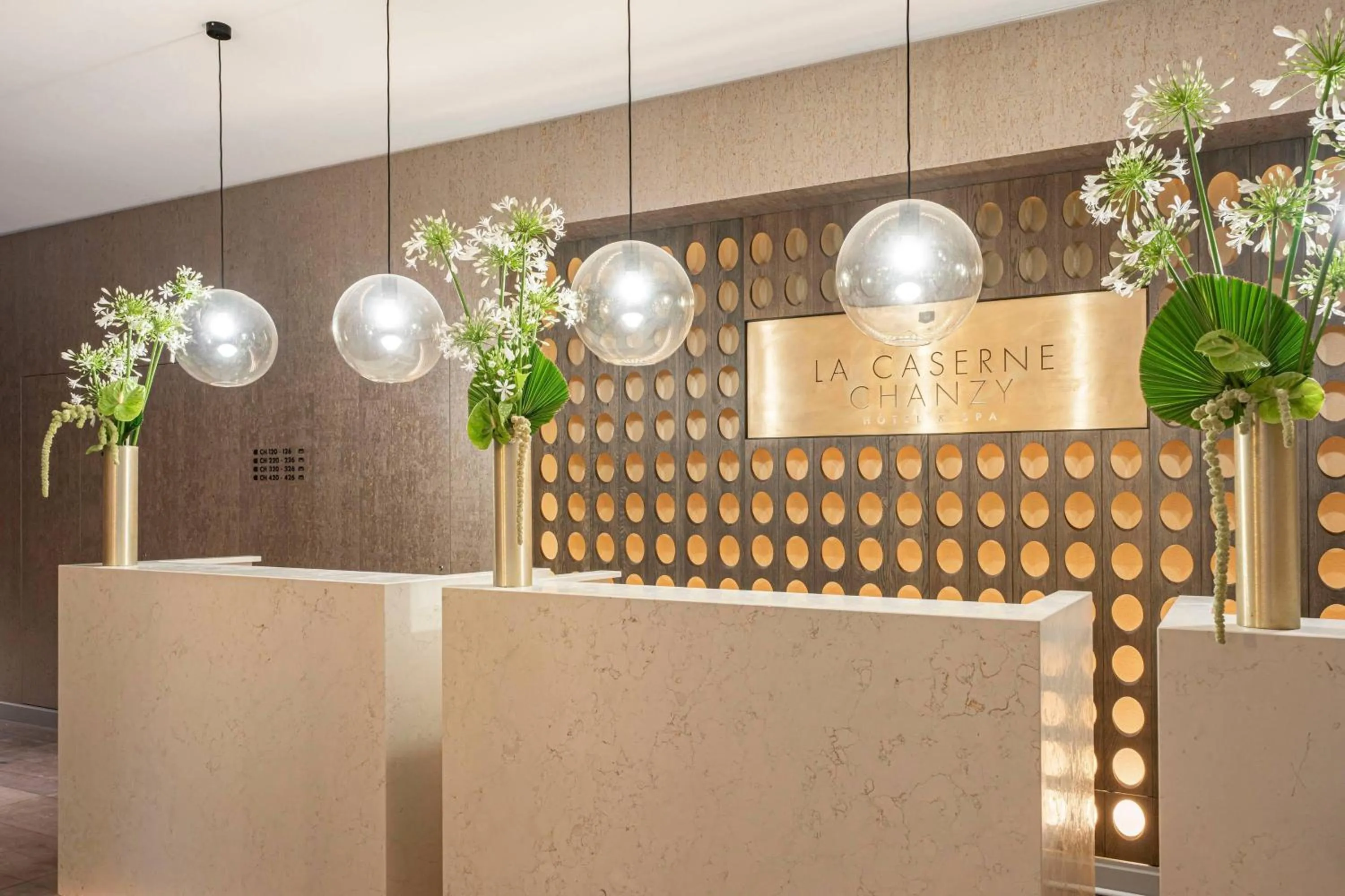 Lobby or reception in La Caserne Chanzy Hotel & Spa, Autograph Collection