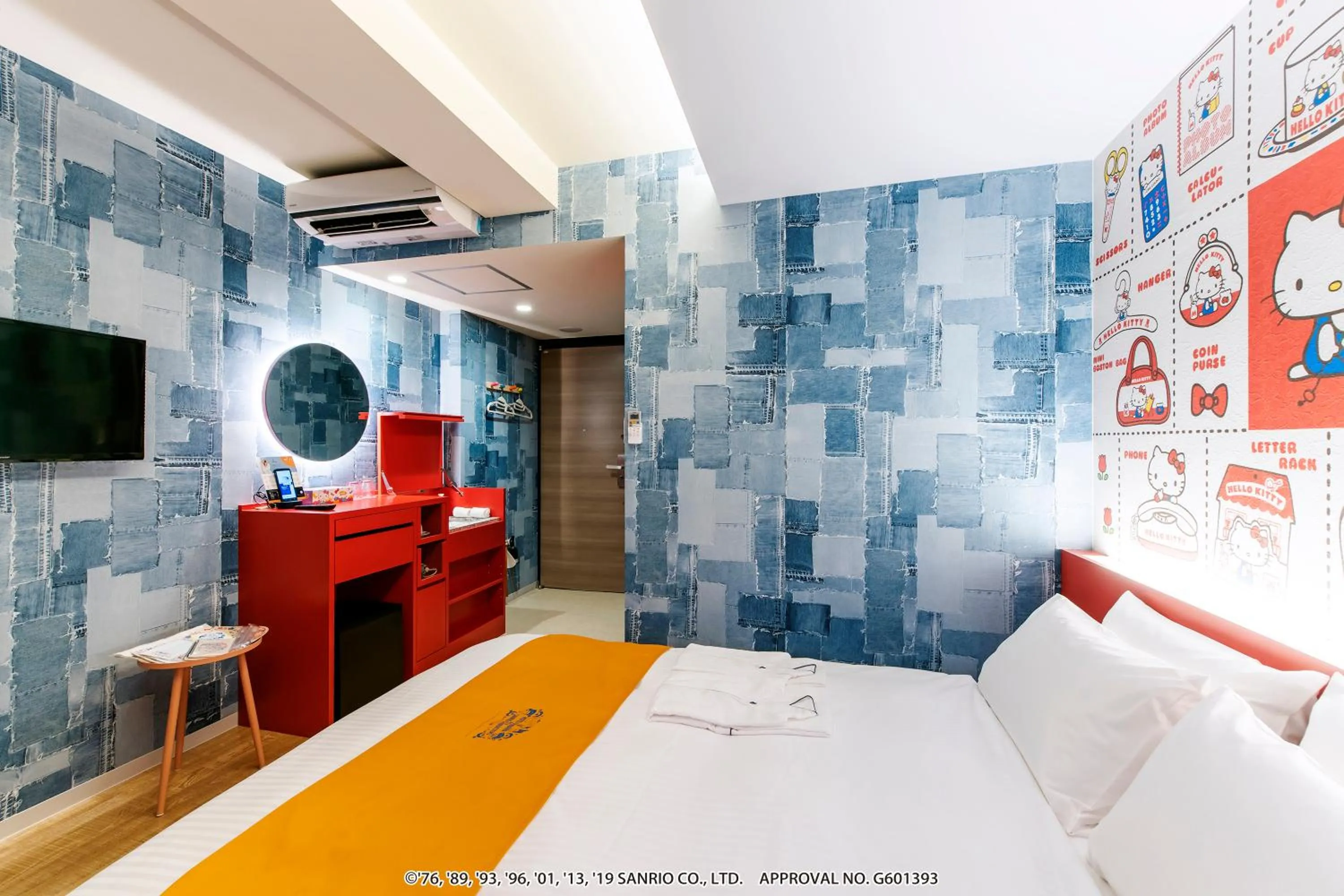 Photo of the whole room, Bed in HOTEL OKINAWA WITH SANRIO CHARACTERS