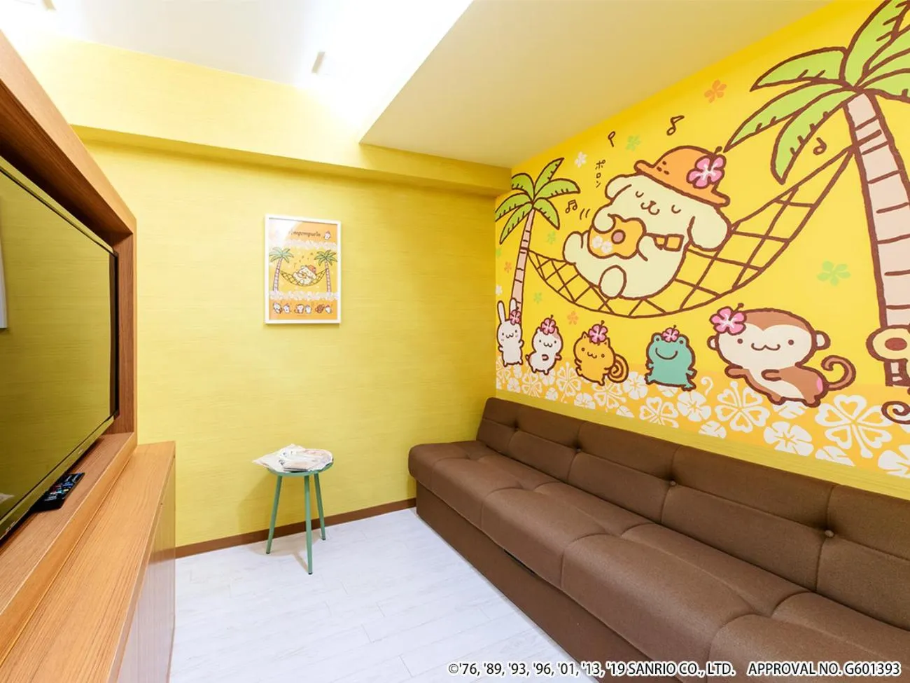 Living room in HOTEL OKINAWA WITH SANRIO CHARACTERS