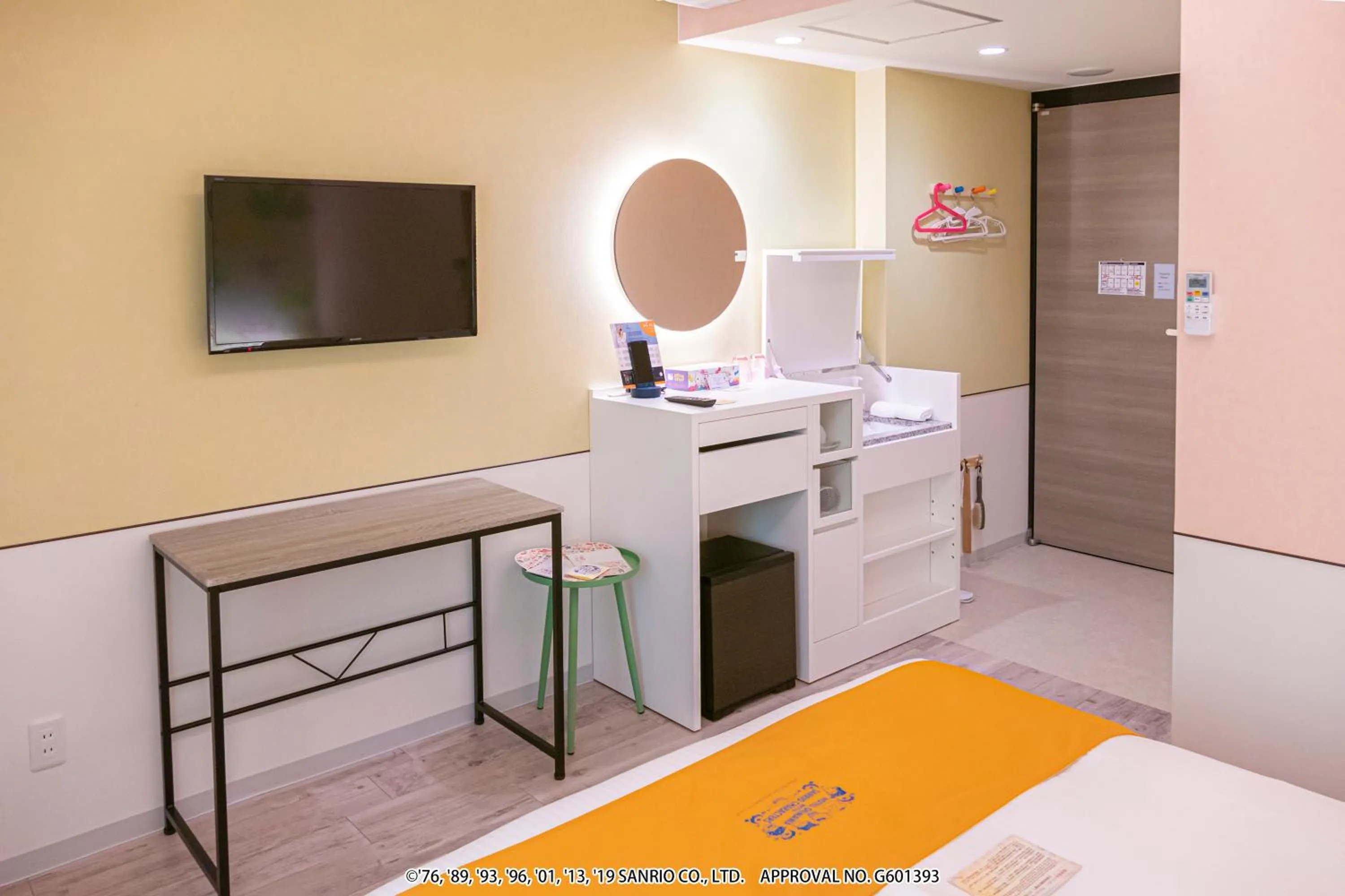 Photo of the whole room, Bed in HOTEL OKINAWA WITH SANRIO CHARACTERS