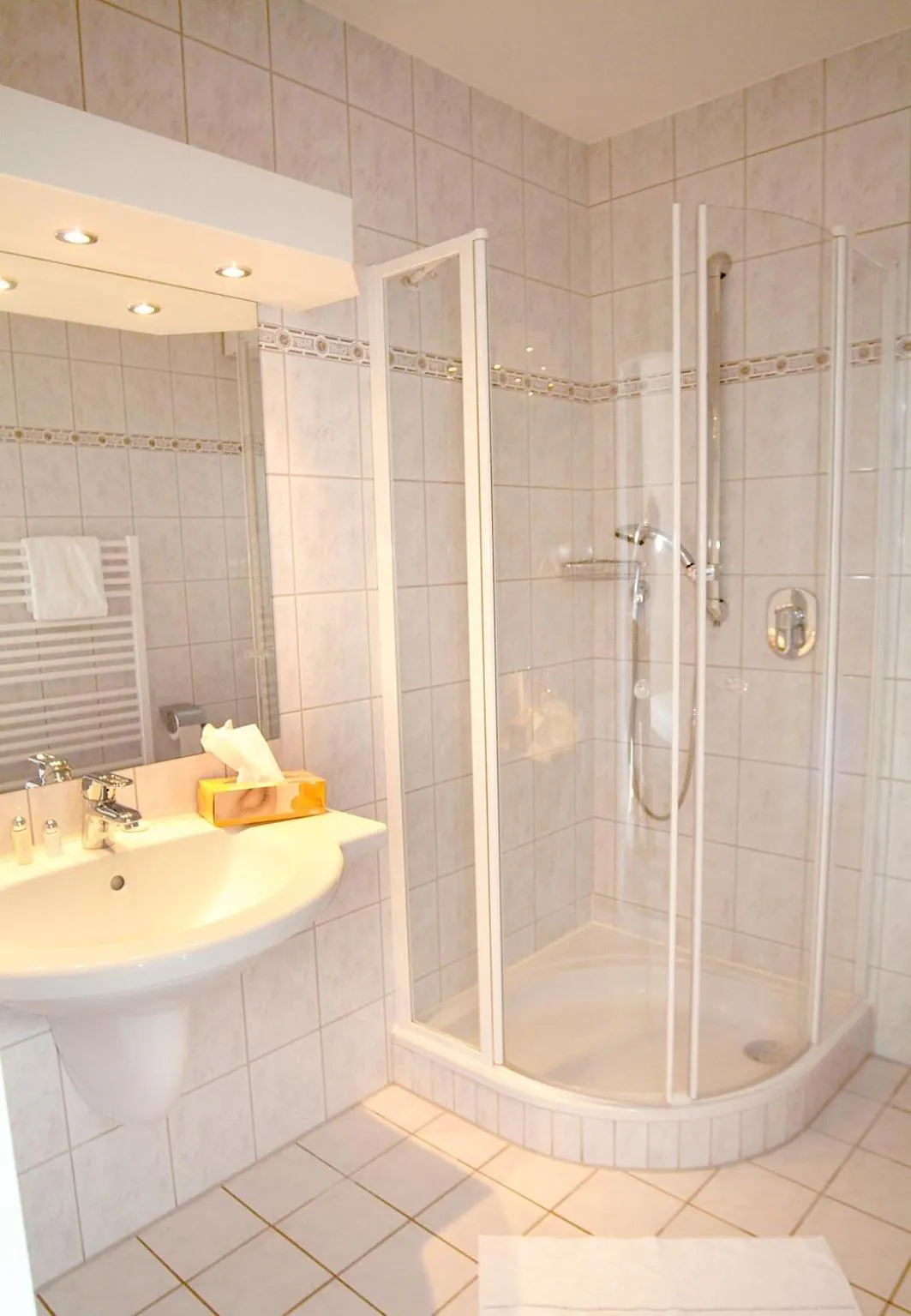 Bathroom in Restaurant und Hotel Knostmann
