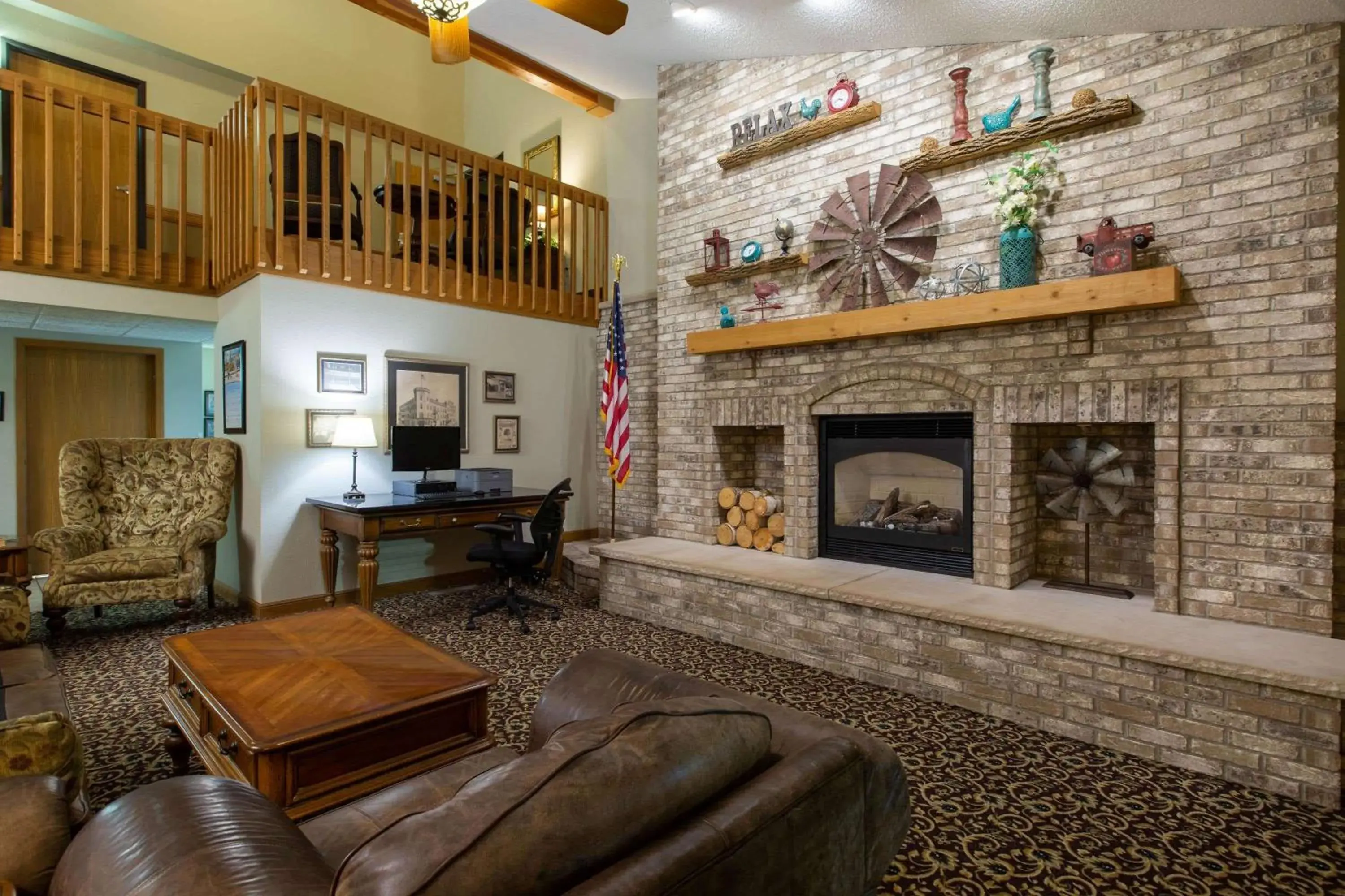 Lobby or reception in AmericInn by Wyndham Merrill Lobby or reception in AmericInn by Wyndham Merrill