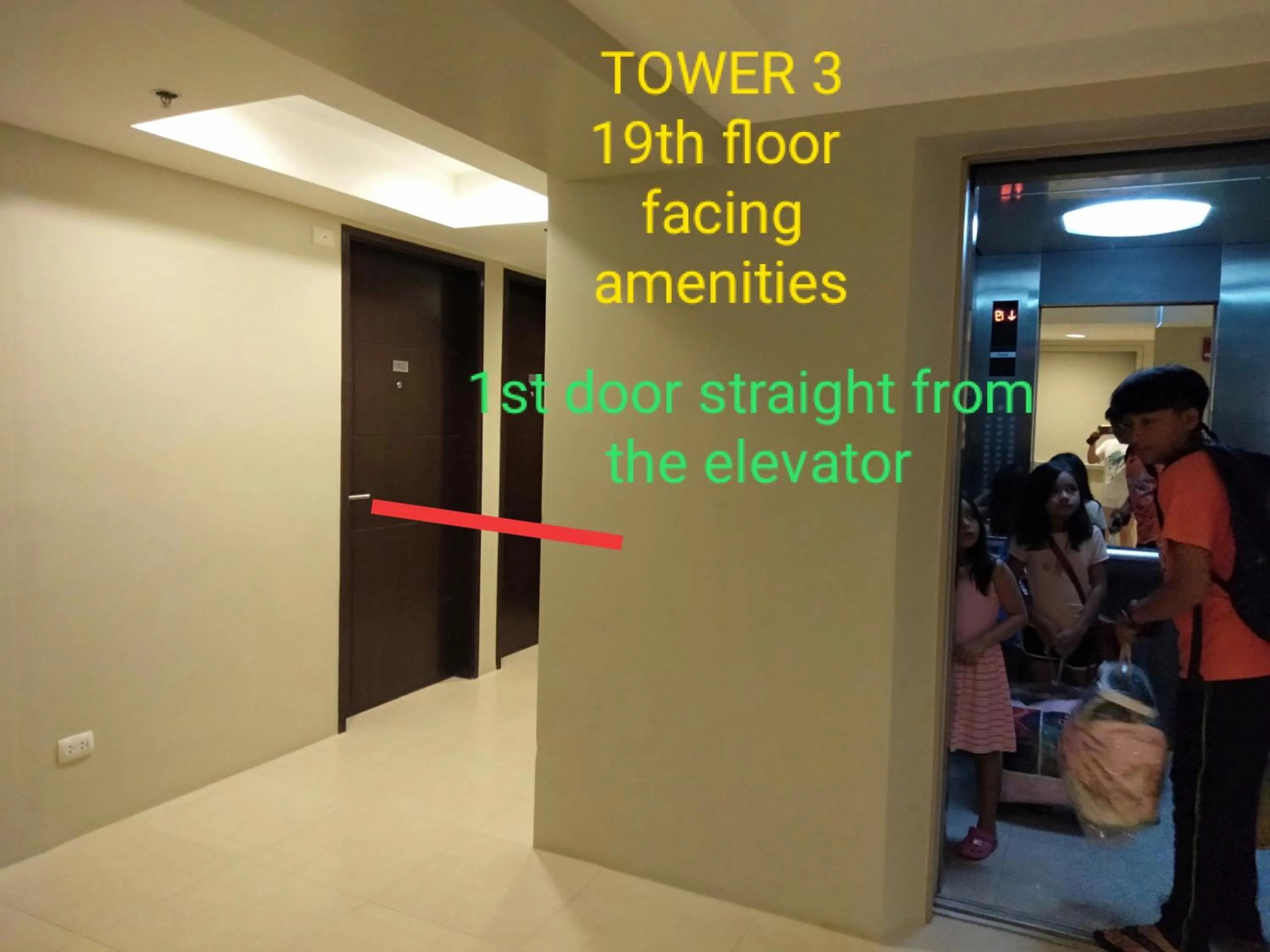 elevator in IT PARK, Cebu City, Twin Beds Avida Riala - unlimited data fast internet up to 100mbps