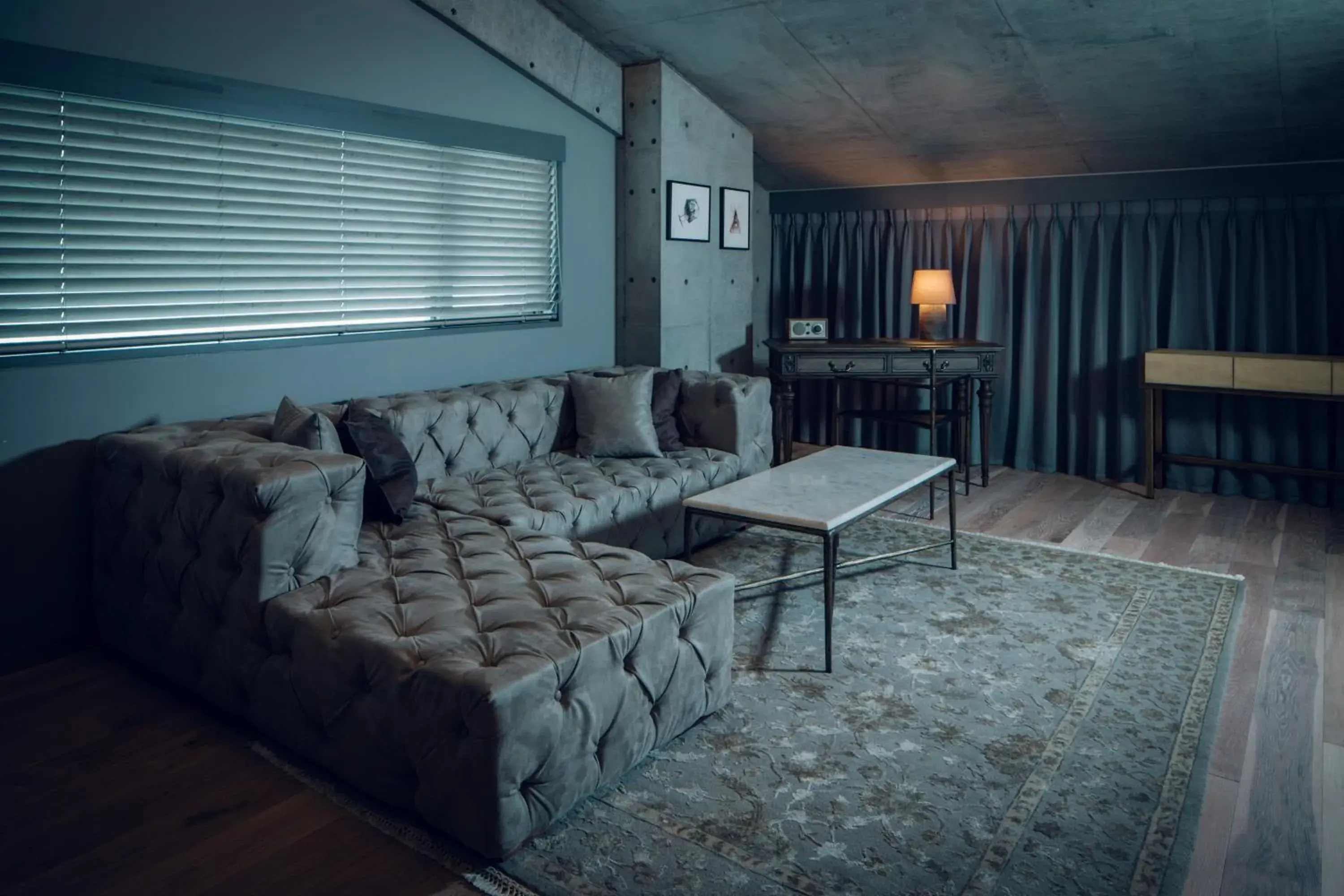 Living room in node hotel Living room in node hotel