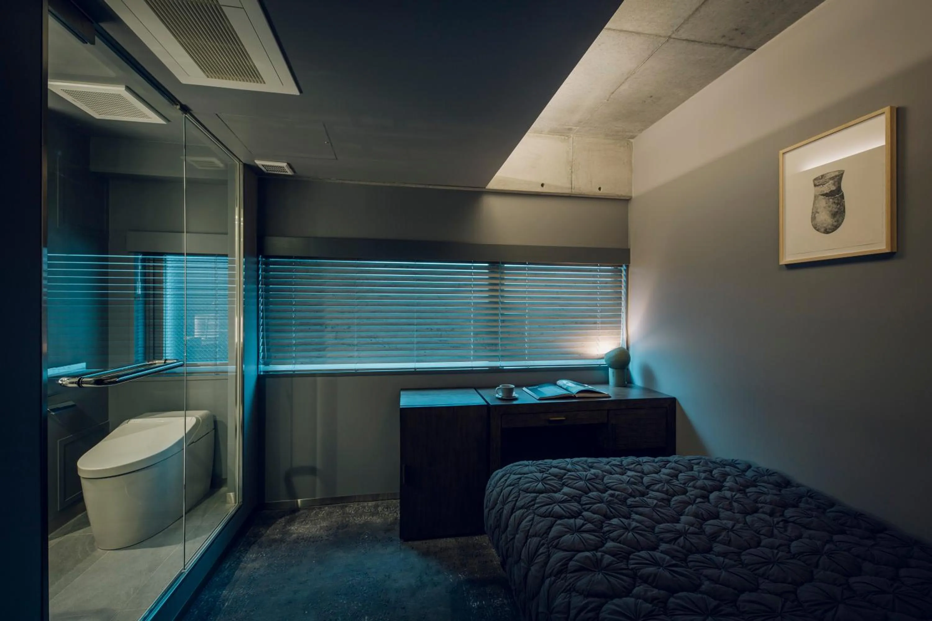 Toilet in node hotel