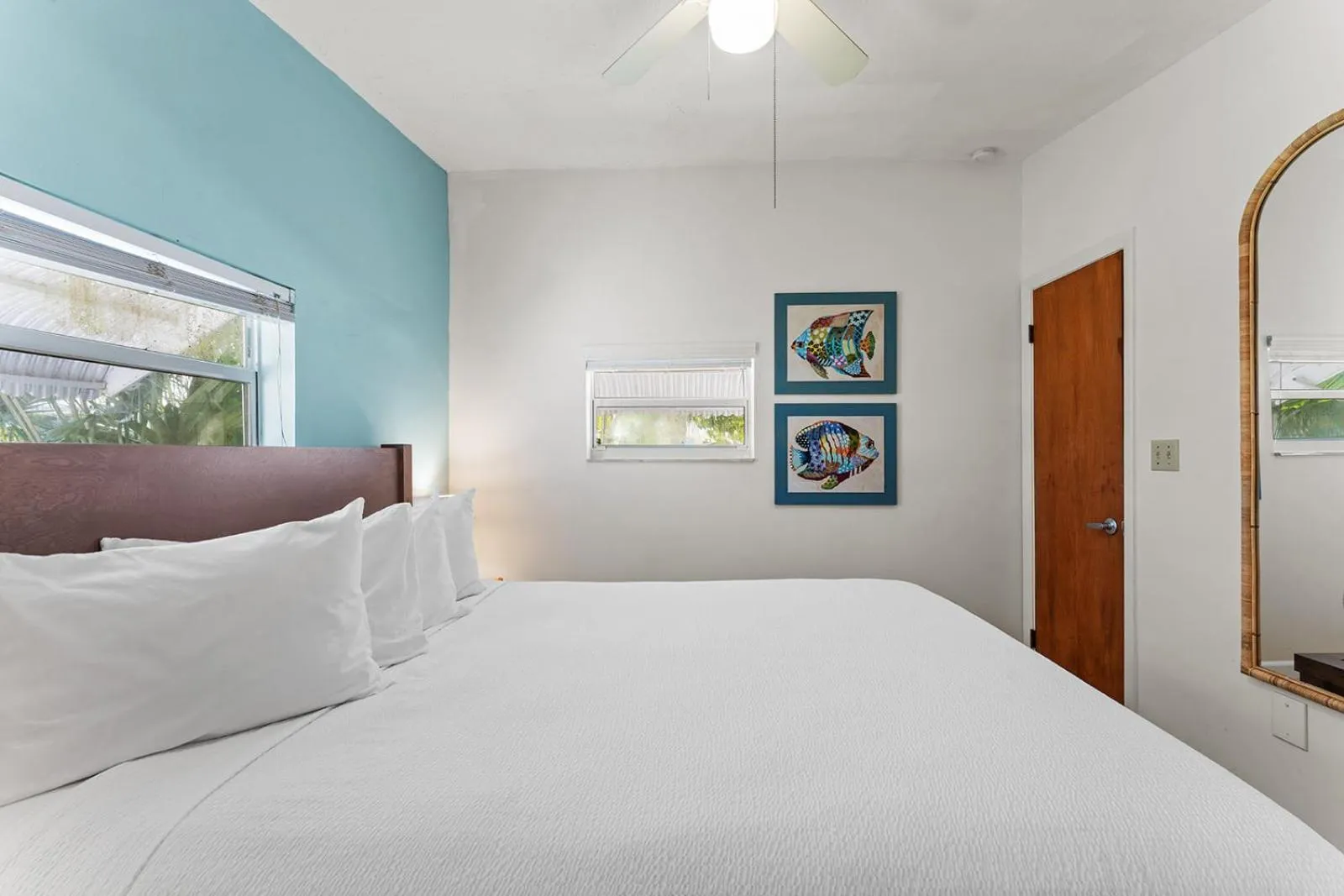 Bed in Parmer's Resort