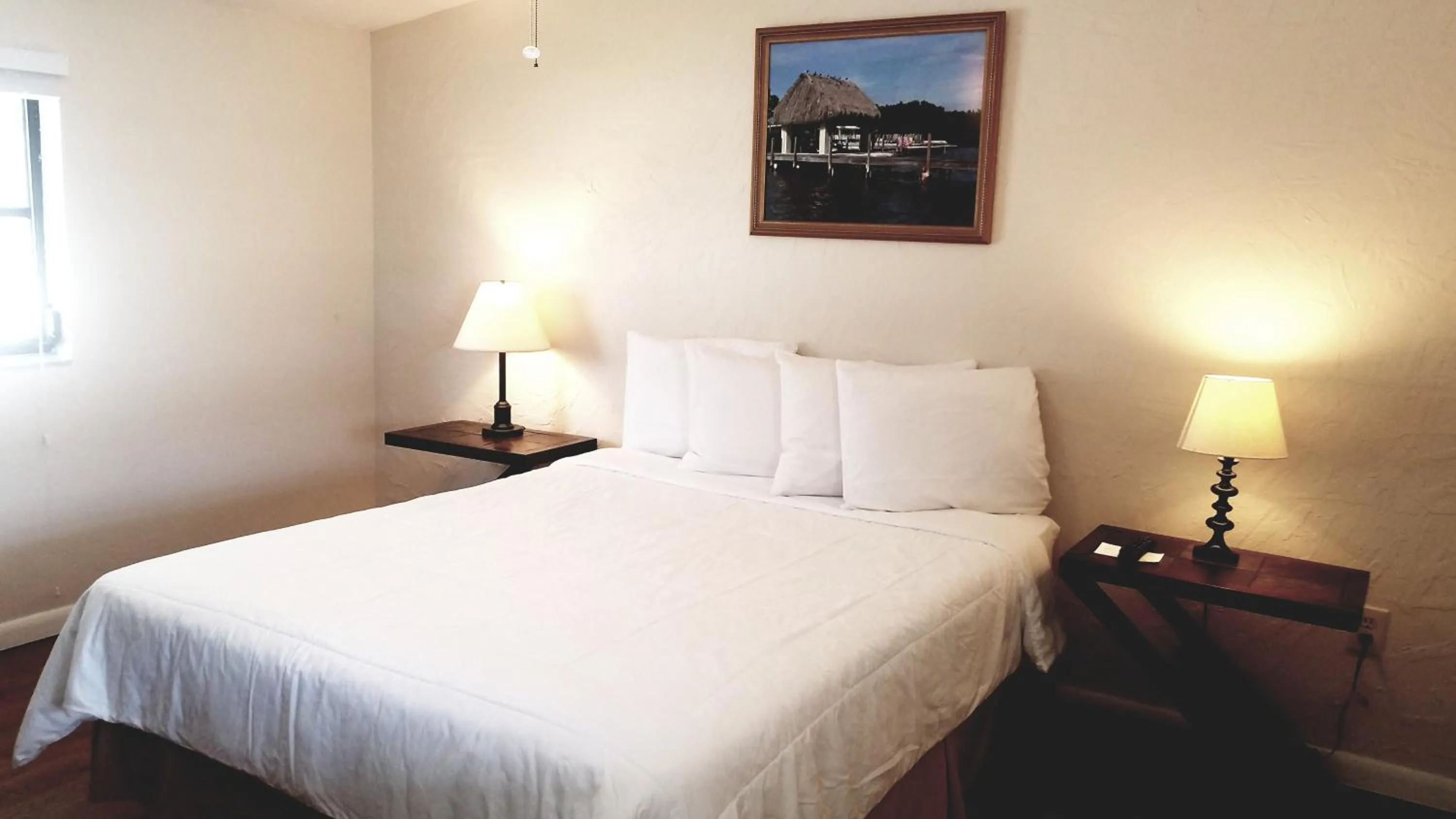 Bed in Parmer's Resort