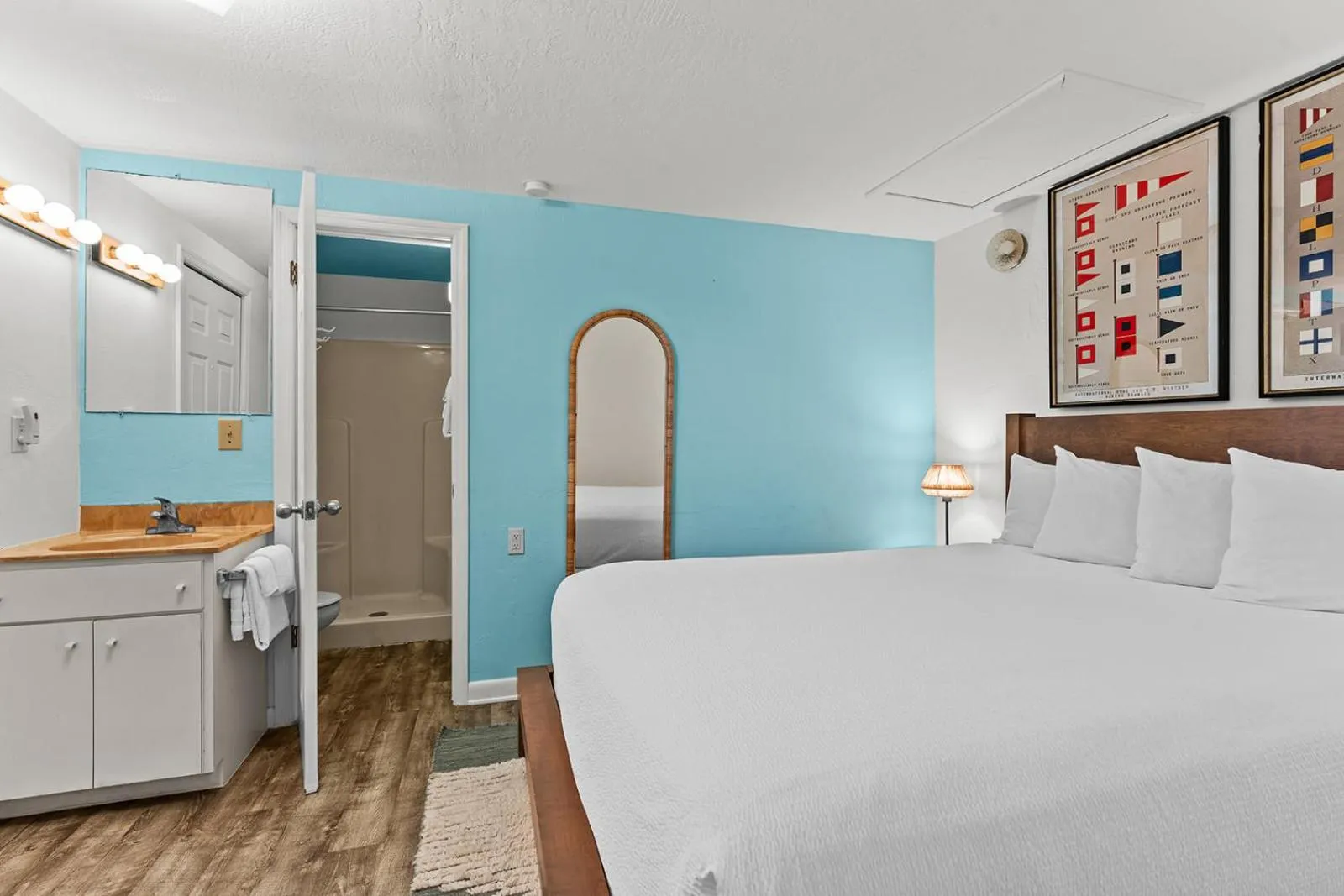 Bed in Parmer's Resort