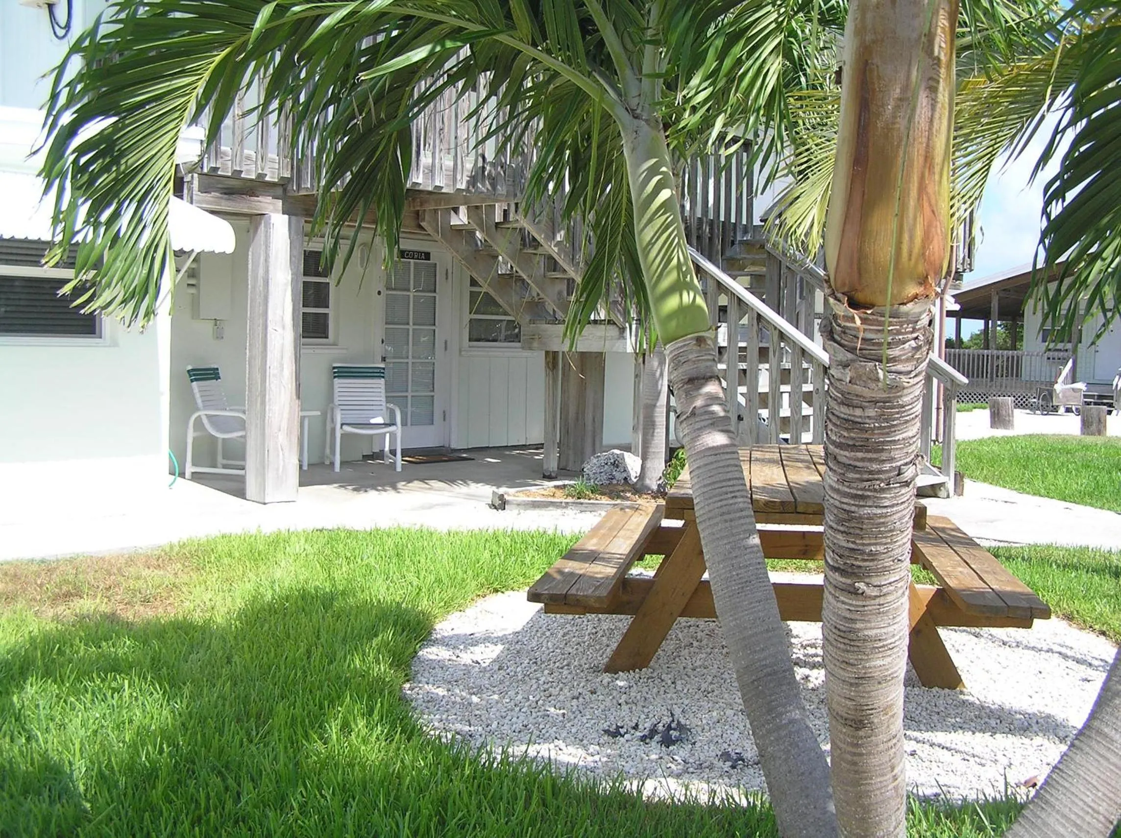 Patio in Parmer's Resort