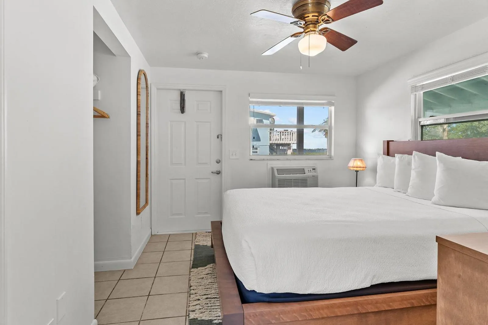 Bed in Parmer's Resort