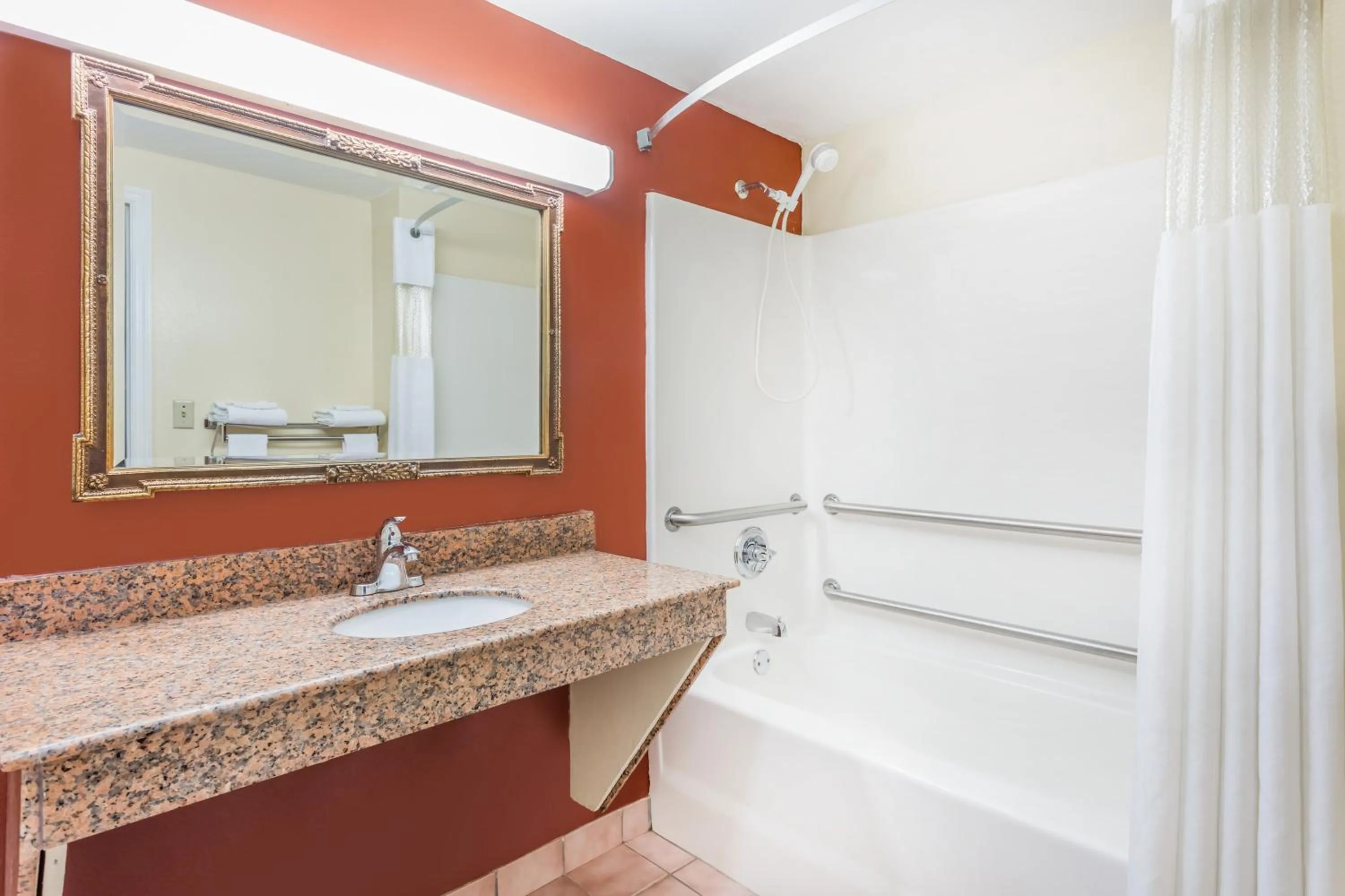 Shower in Days Inn by Wyndham Trenton