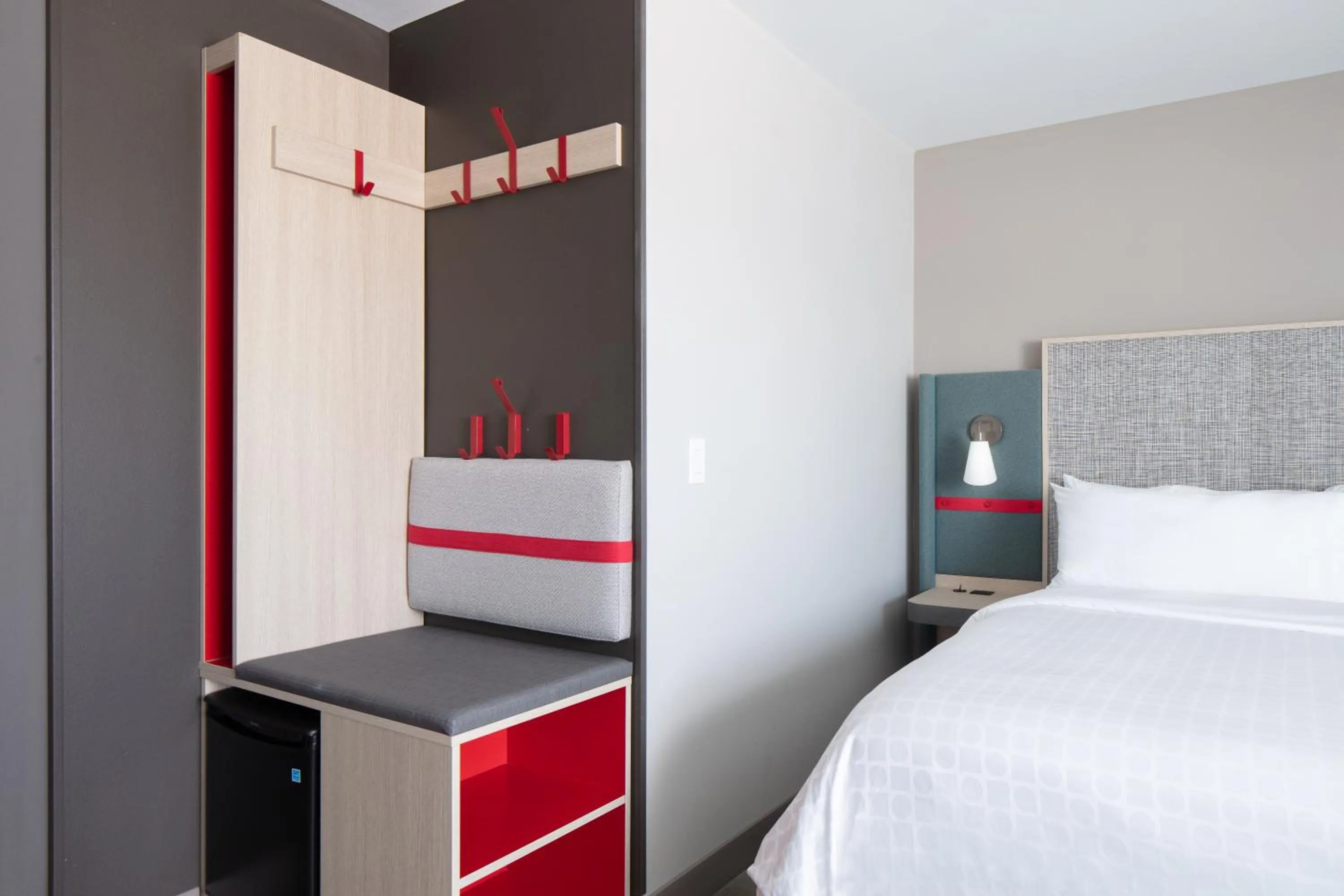 Decorative detail, Bed in avid hotels - Madison - Monona by IHG