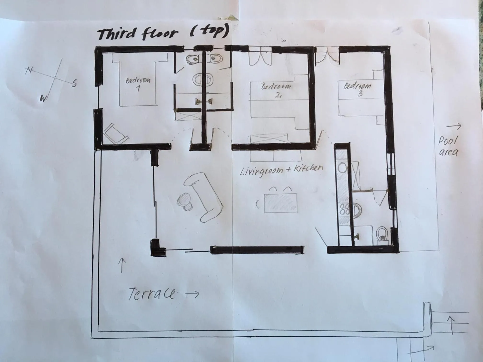 Floor plan in Villa More