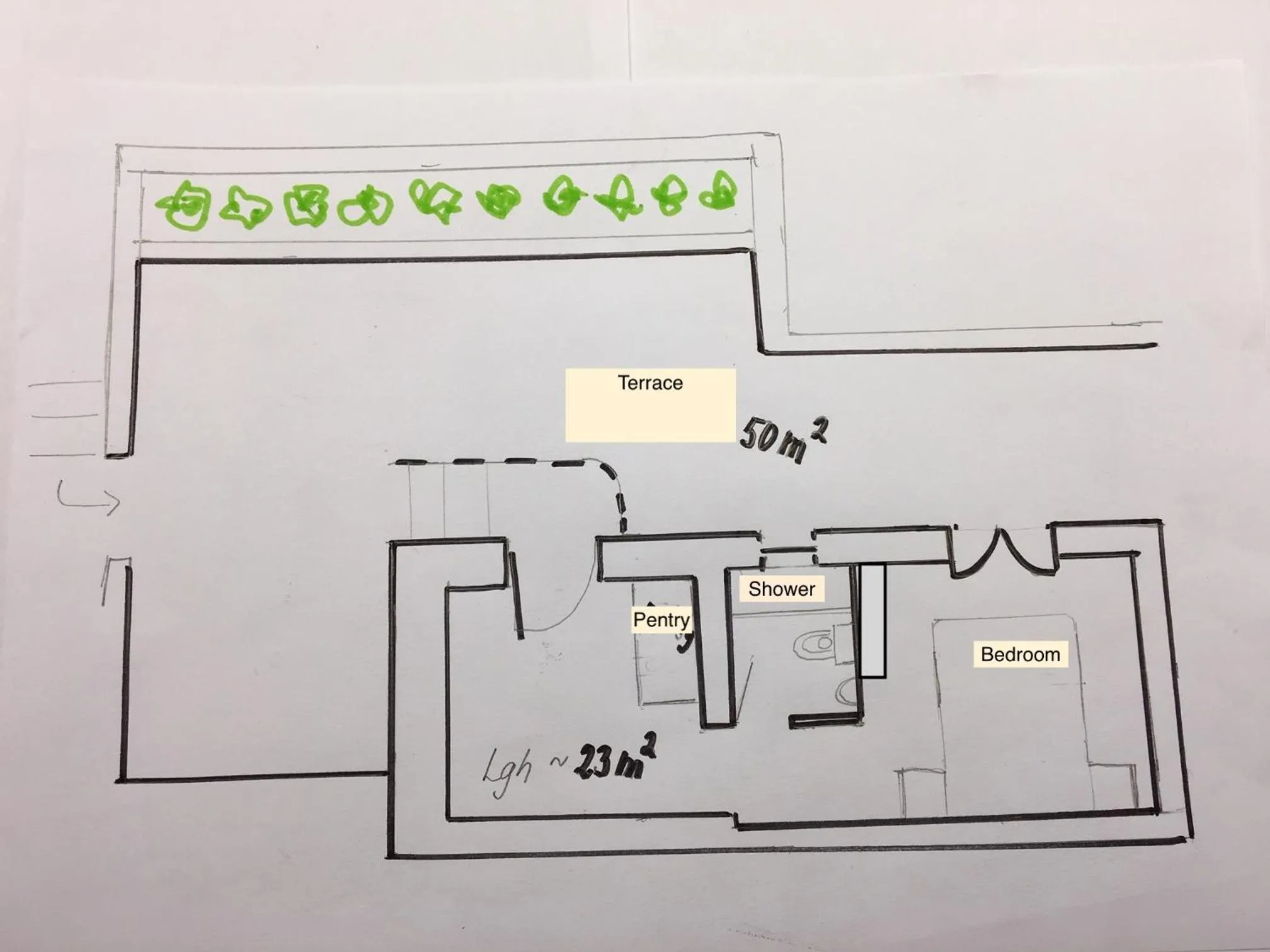 Floor plan in Villa More