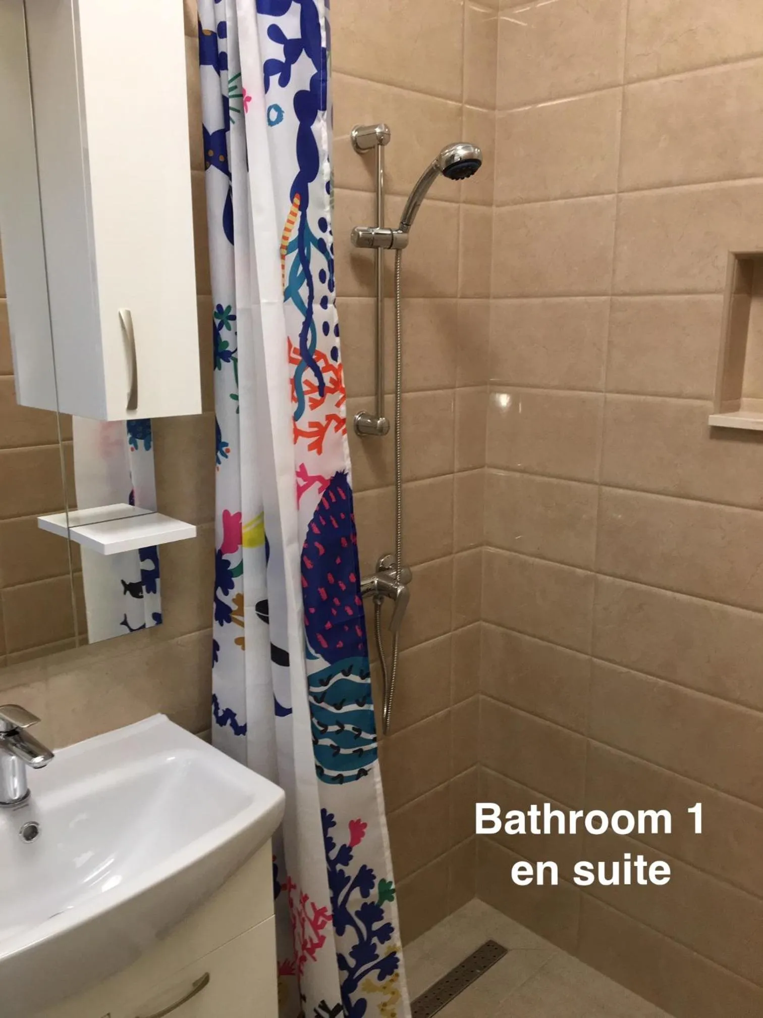 Shower in Villa More