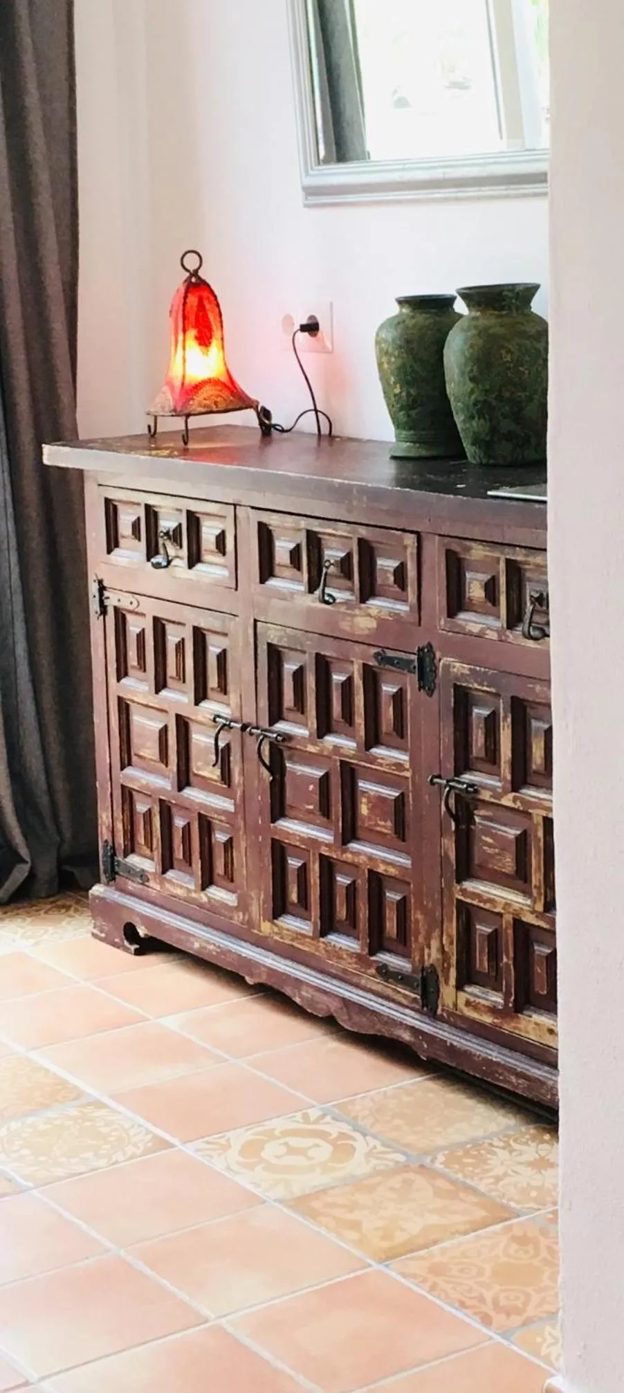 Decorative detail in Finca del Gecko