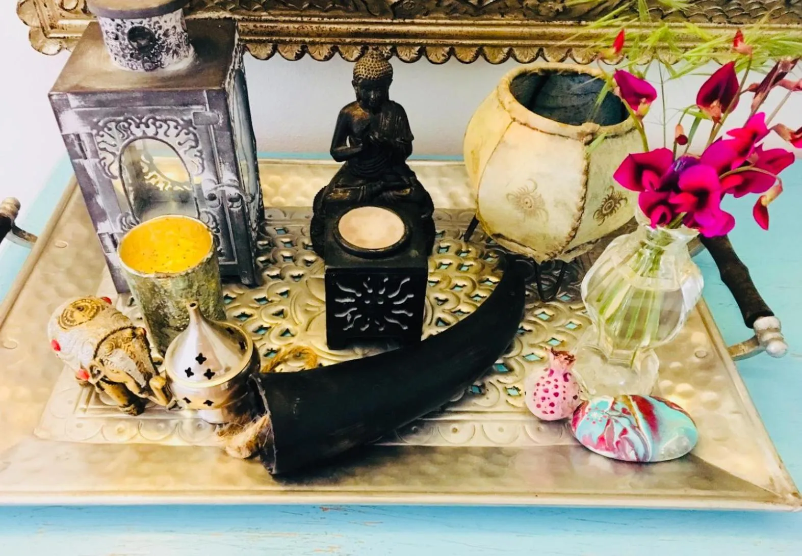 Decorative detail in Finca del Gecko