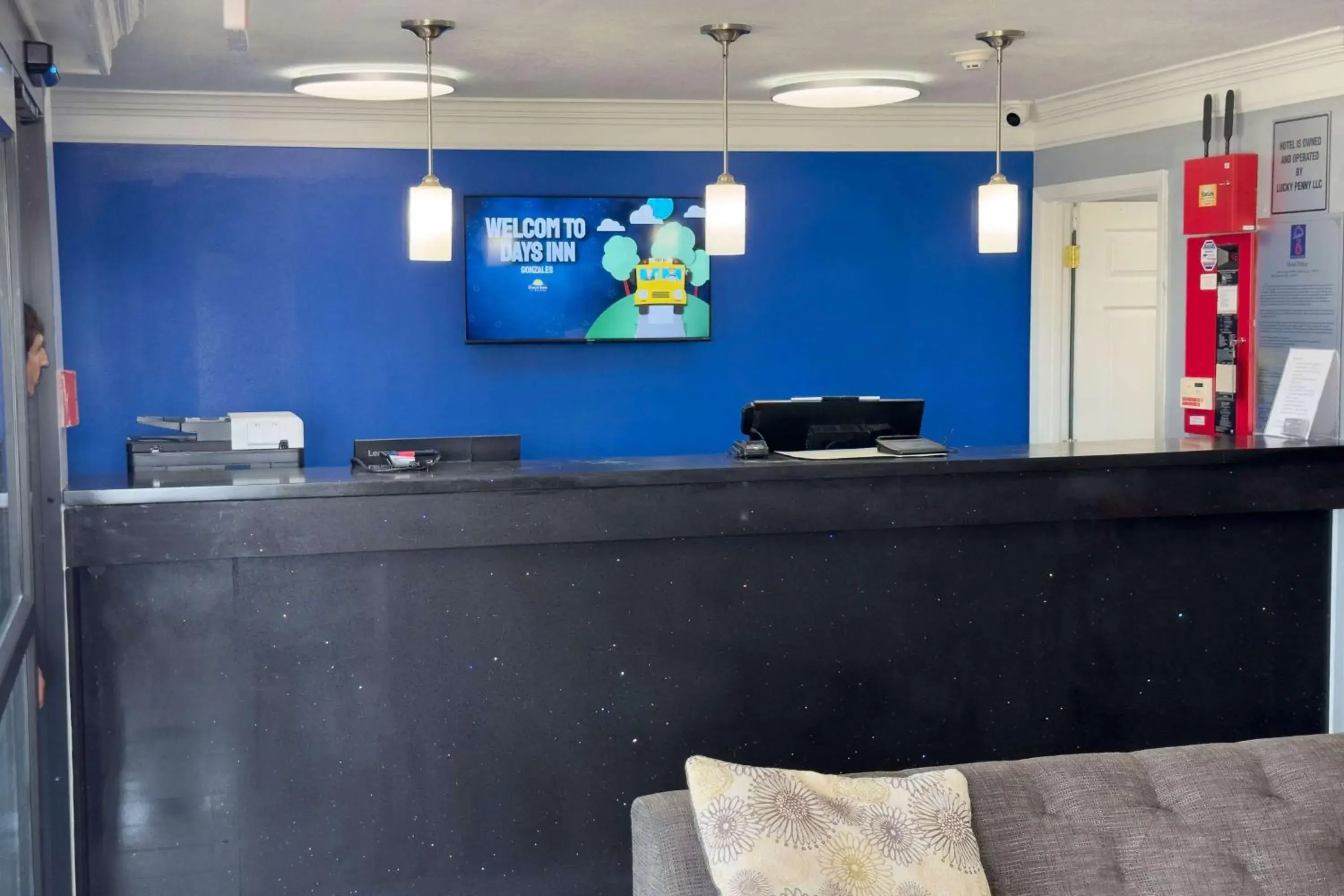 Lobby or reception in Days Inn by Wyndham Gonzales Lobby or reception in Days Inn by Wyndham Gonzales