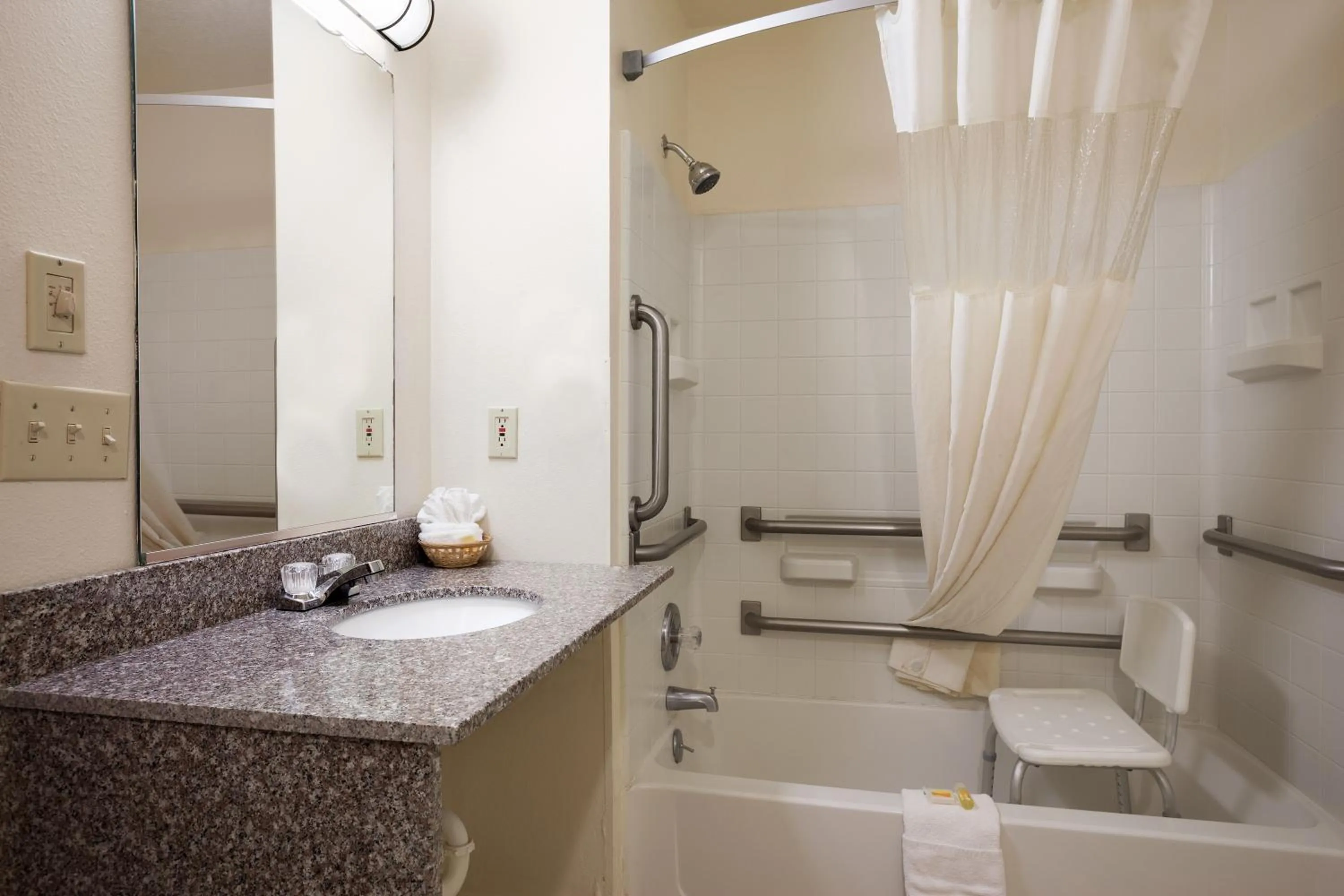 Bathroom in Days Inn by Wyndham Los Lunas