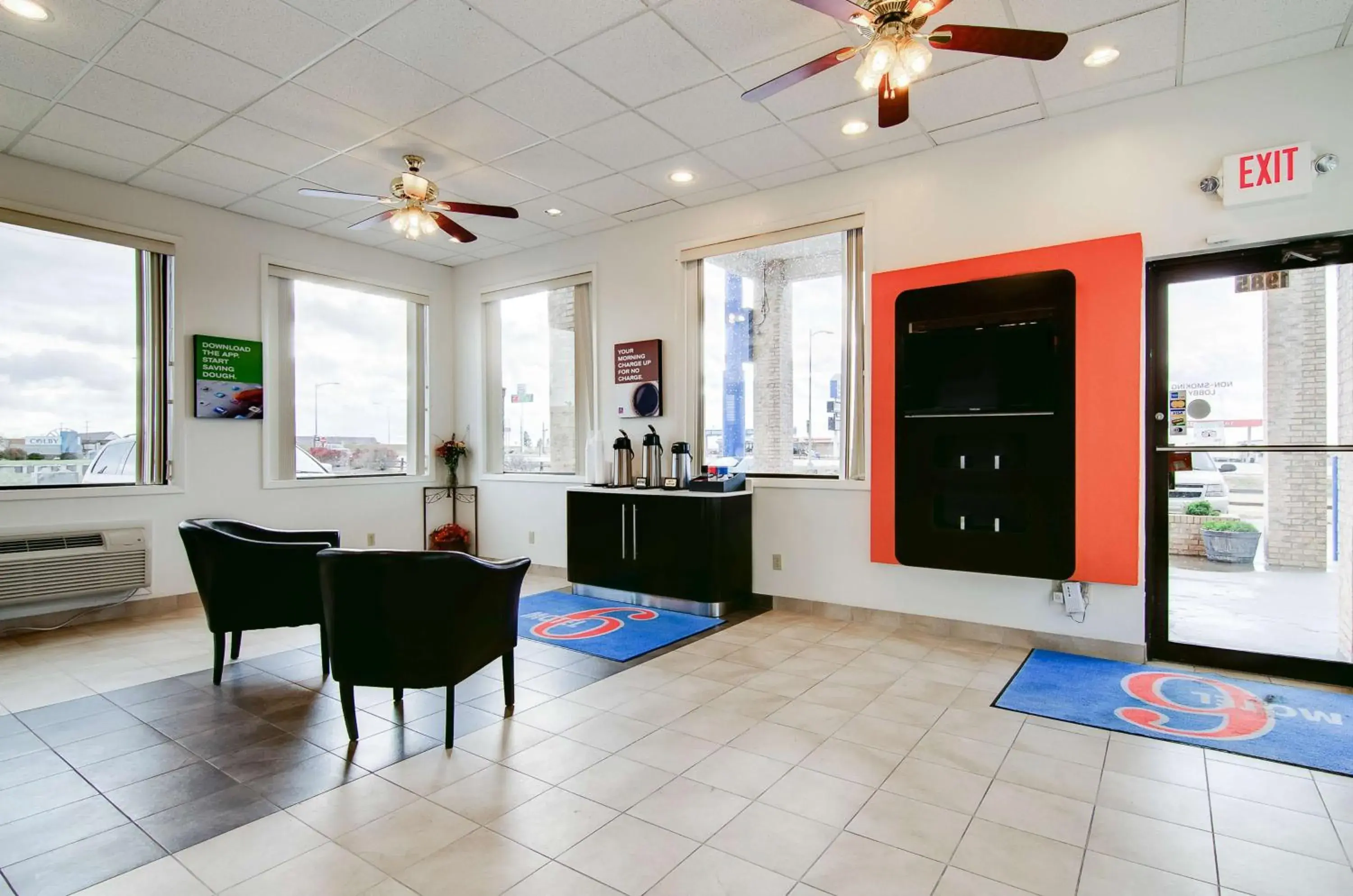 Lobby or reception in Motel 6-Colby, KS Lobby or reception in Motel 6-Colby, KS
