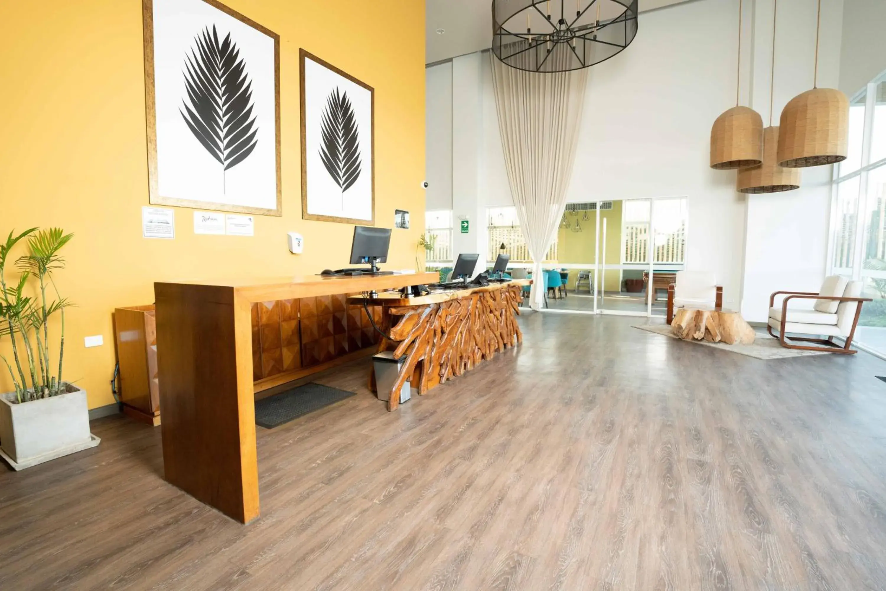 Lobby or reception in Casa Andina Select Paracas Lobby or reception in Casa Andina Select Paracas