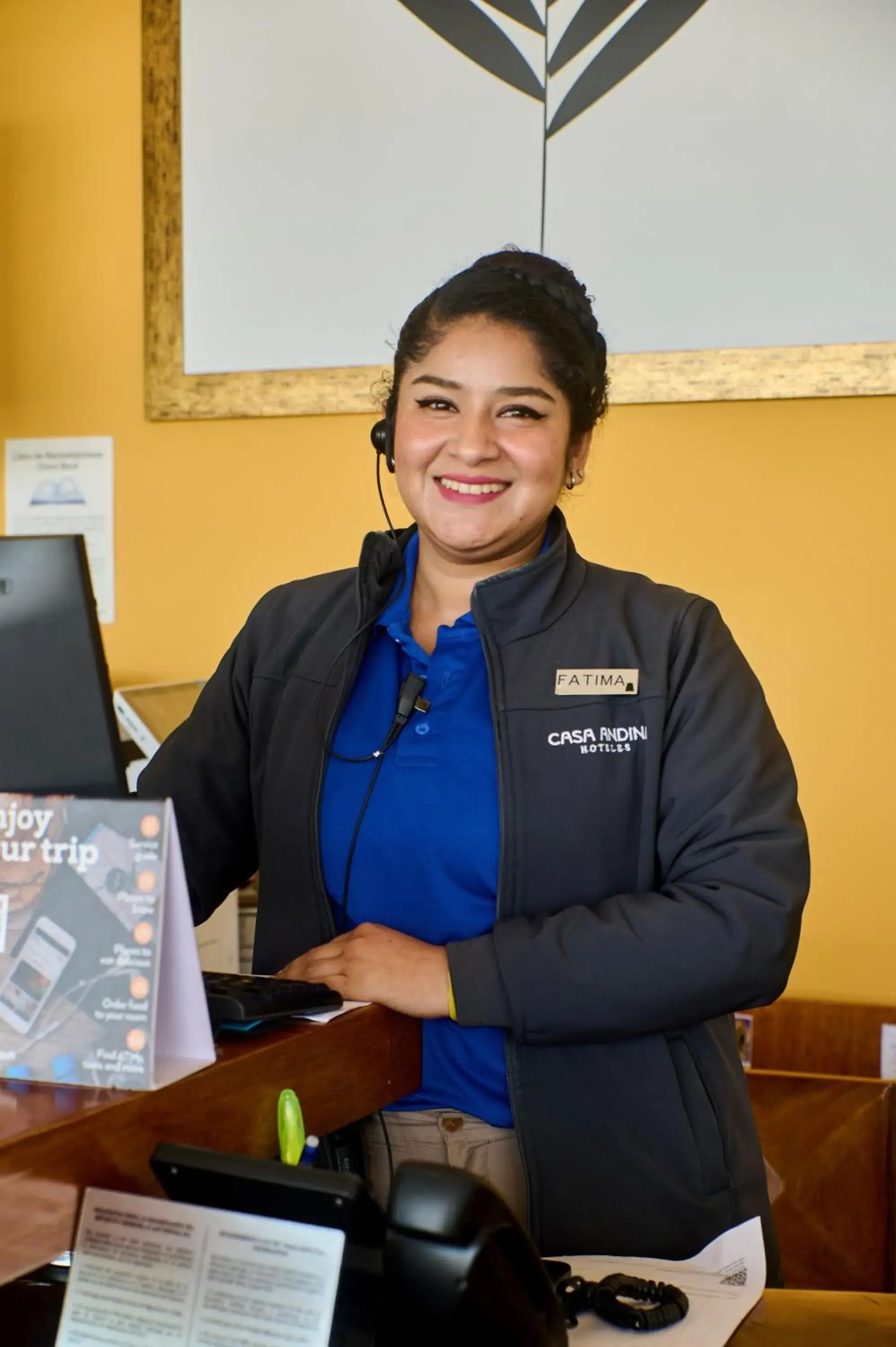 Lobby or reception in Casa Andina Select Paracas Lobby or reception in Casa Andina Select Paracas