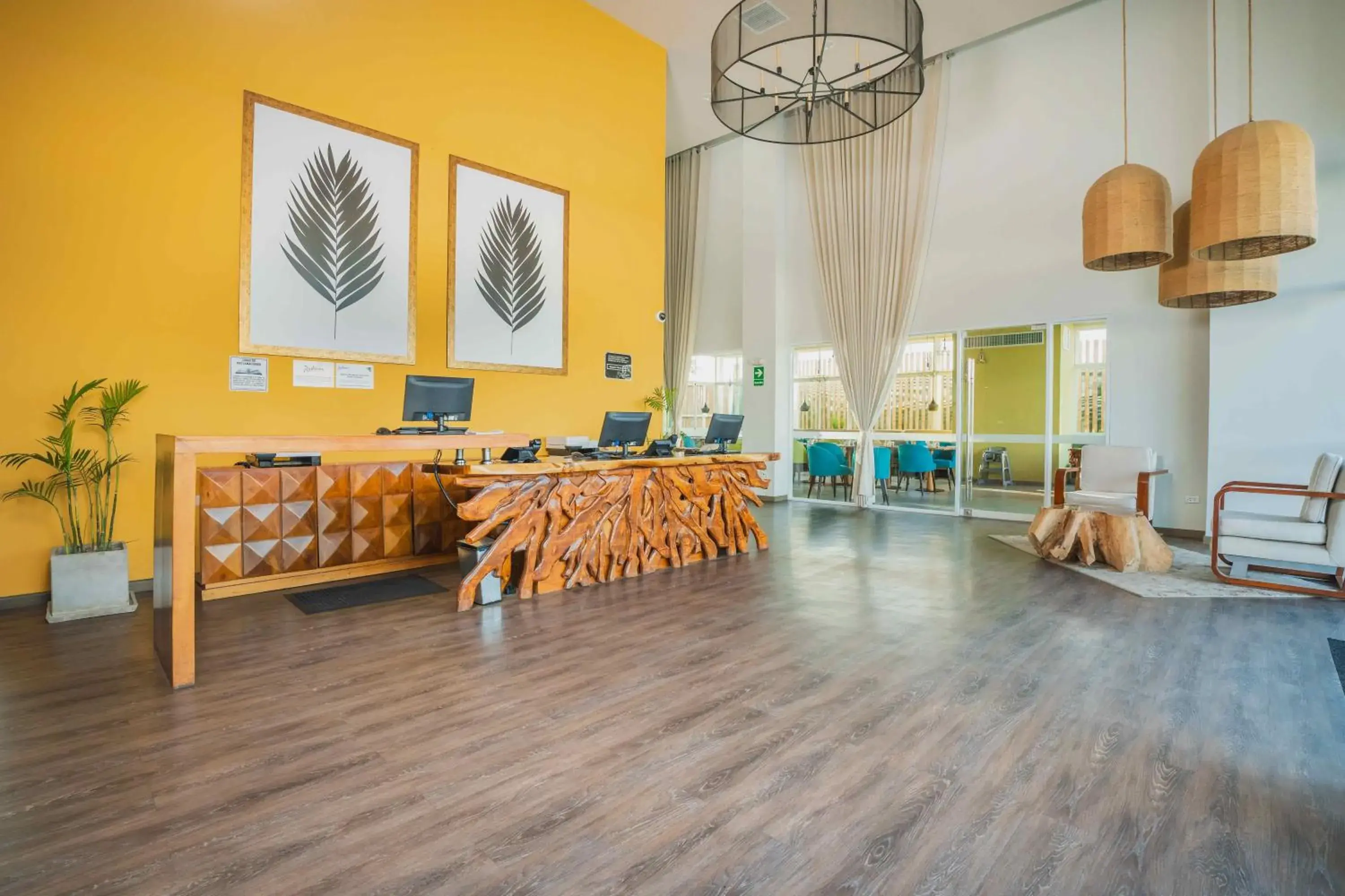 Lobby or reception in Casa Andina Select Paracas Lobby or reception in Casa Andina Select Paracas