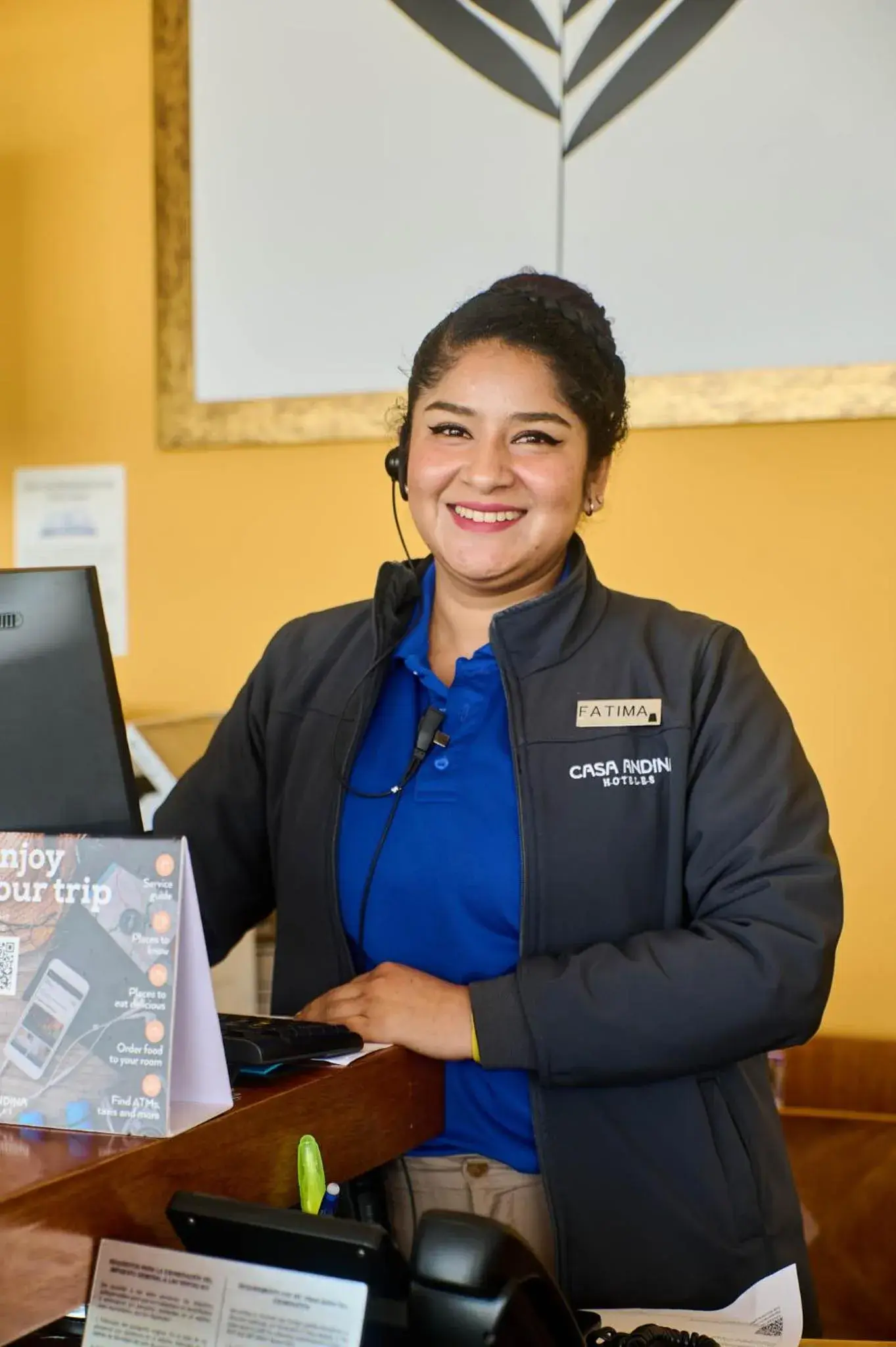 Lobby or reception in Casa Andina Select Paracas Lobby or reception in Casa Andina Select Paracas