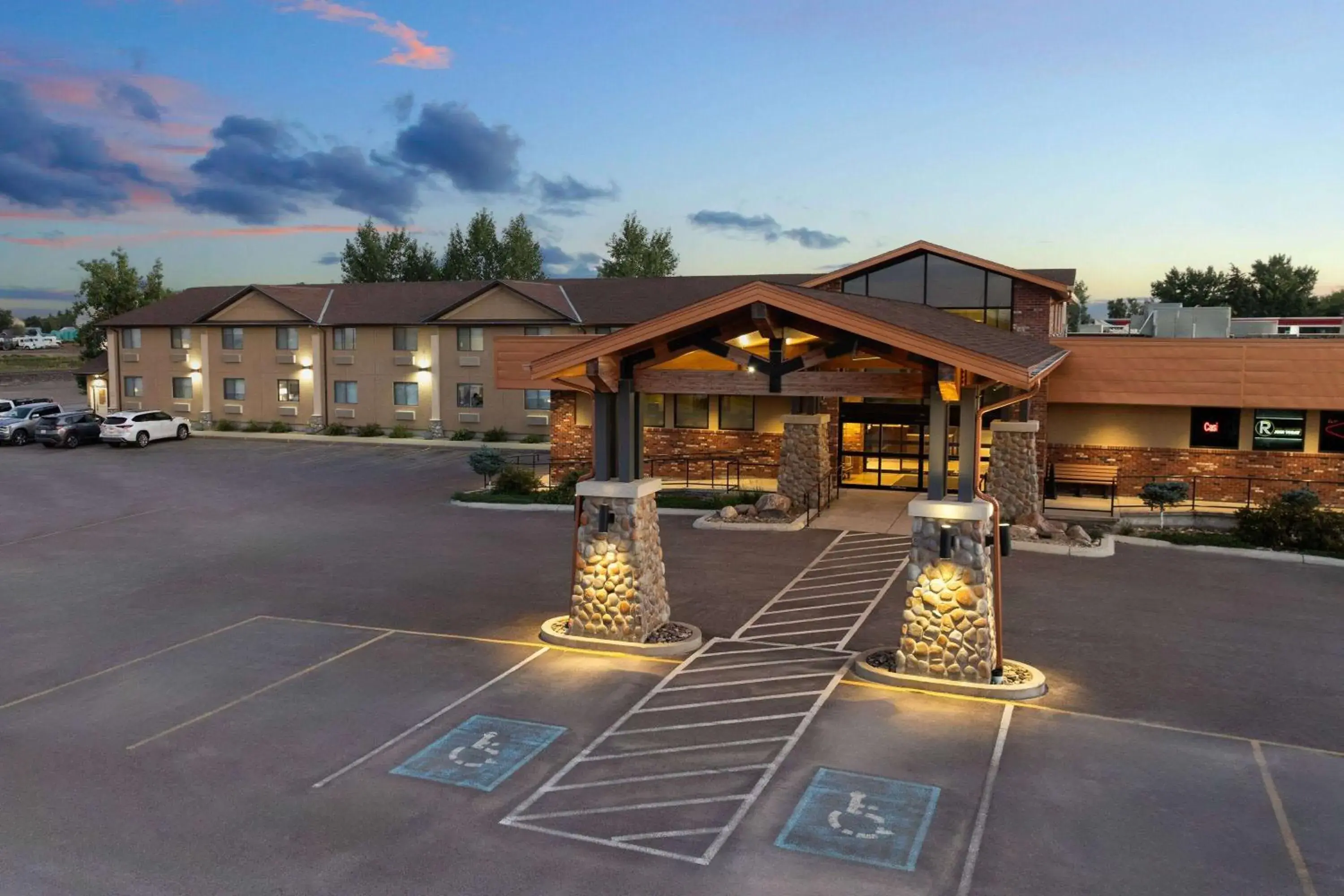 Property building in Super 8 by Wyndham Conrad Property building in Super 8 by Wyndham Conrad