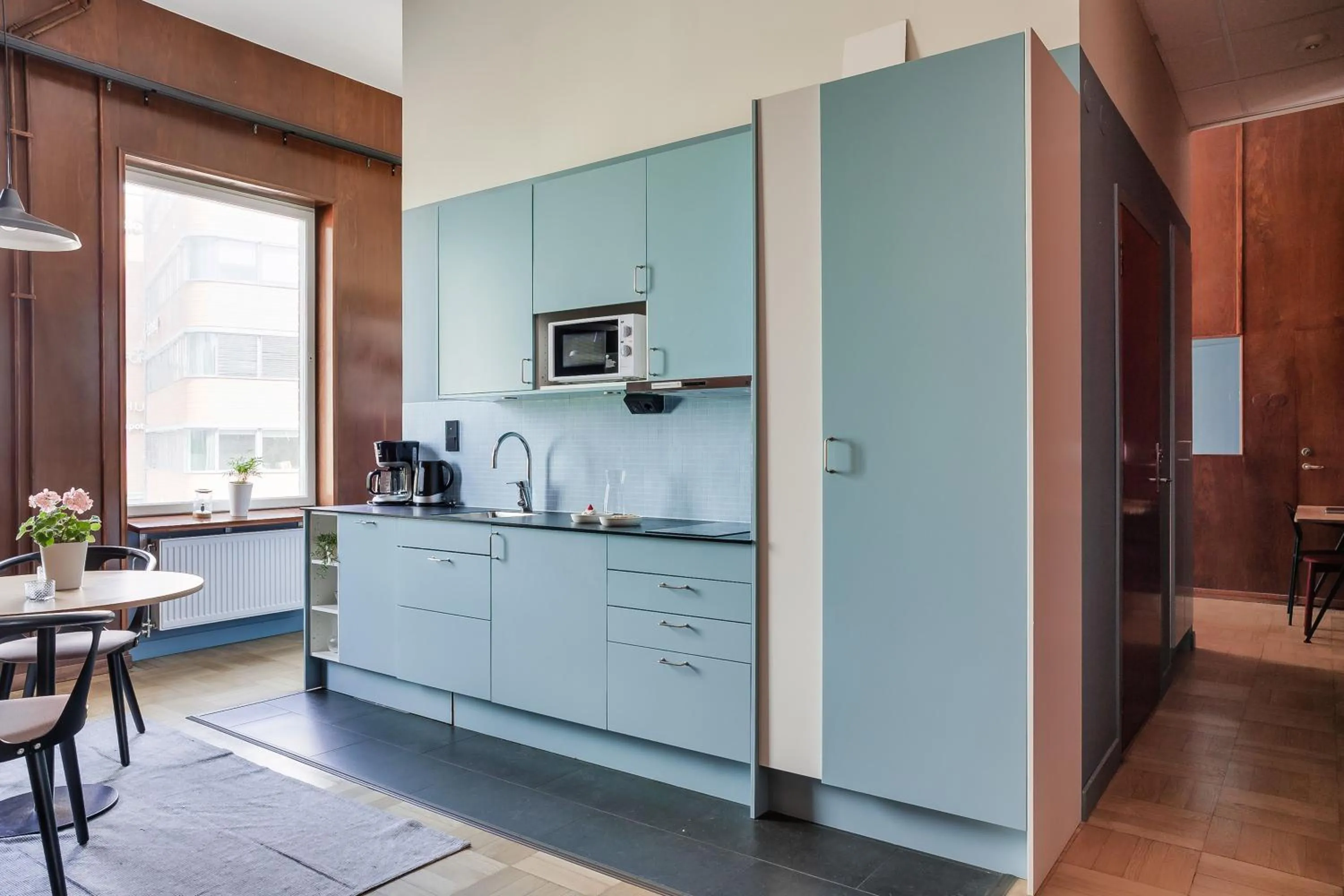 Kitchen or kitchenette in Forenom Aparthotel Malmö Varvsstaden