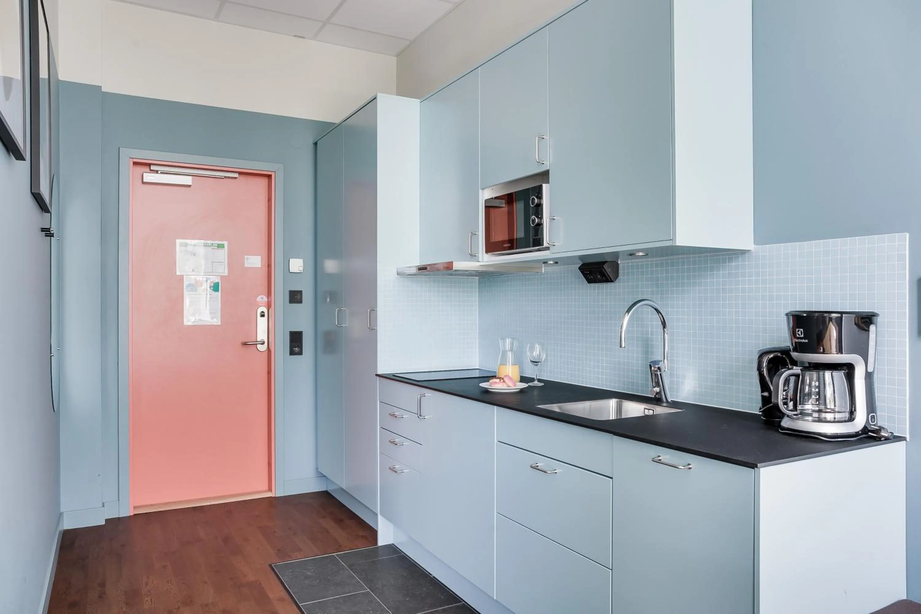 Kitchen or kitchenette in Forenom Aparthotel Malmö Varvsstaden