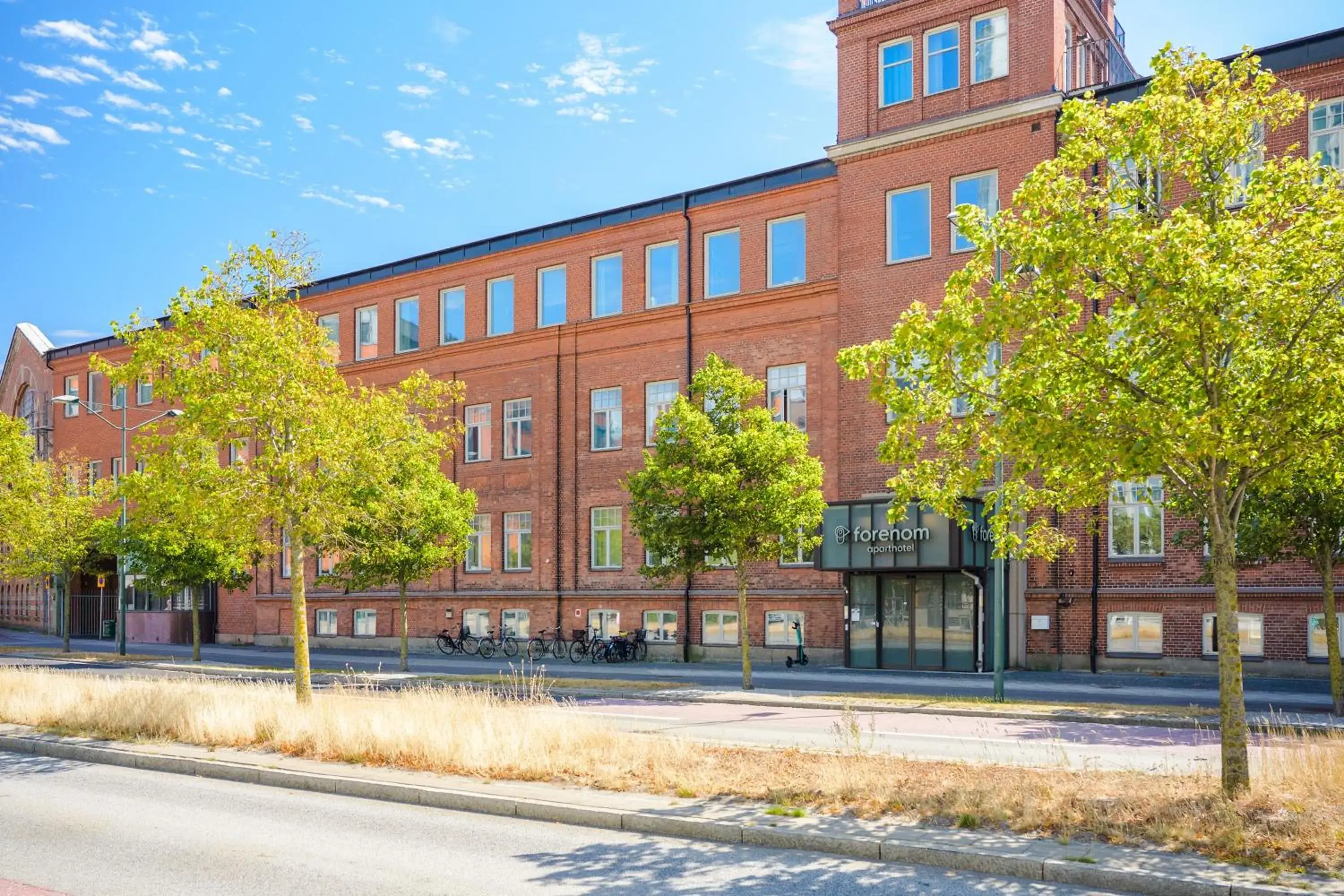 Property building in Forenom Aparthotel Malmö Varvsstaden Property building in Forenom Aparthotel Malmö Varvsstaden